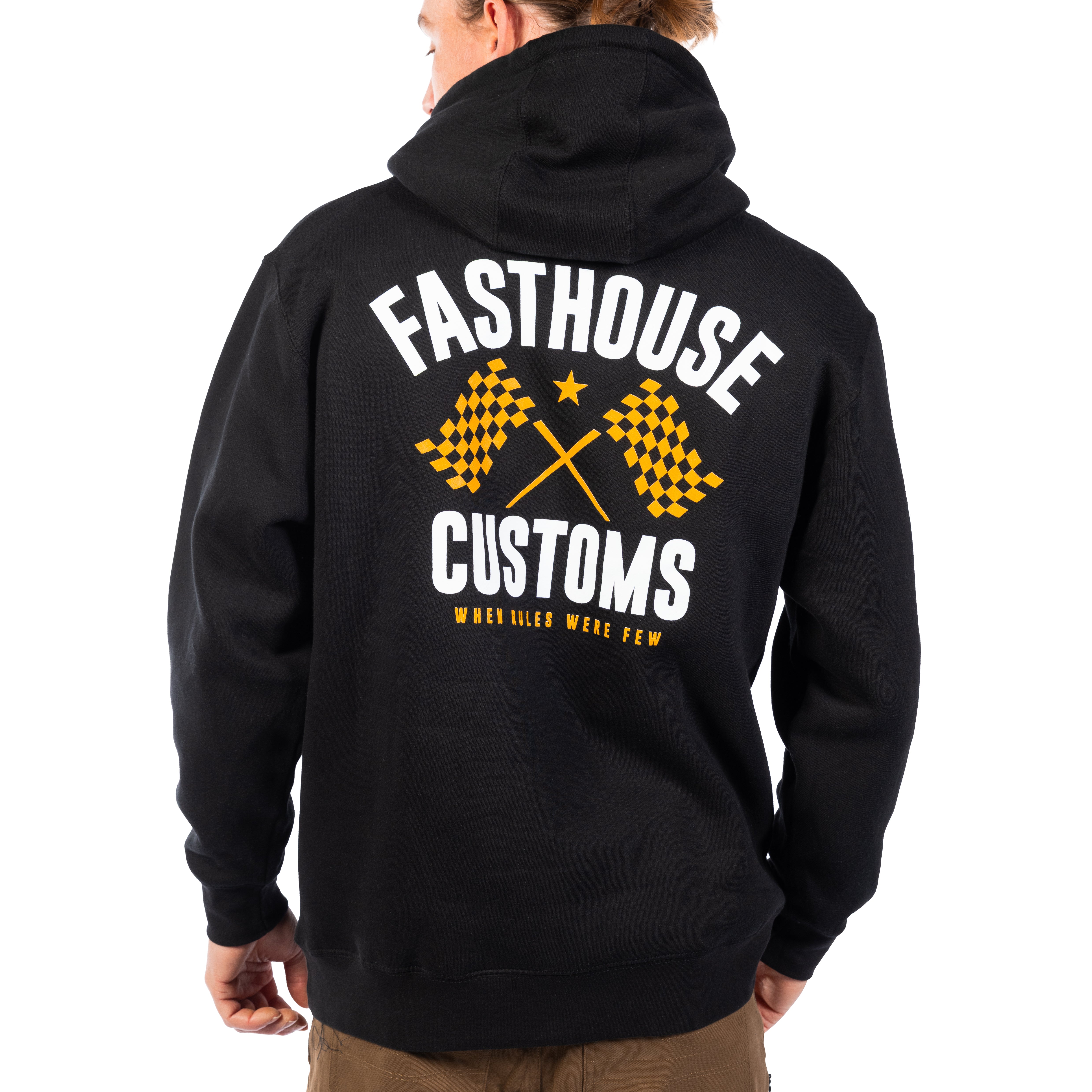 68 Trick Hooded Pullover - Black