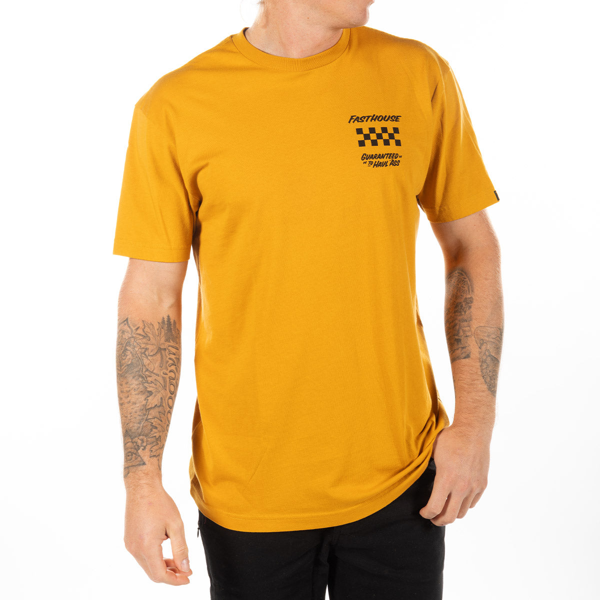 All Out Tee - Vintage Gold