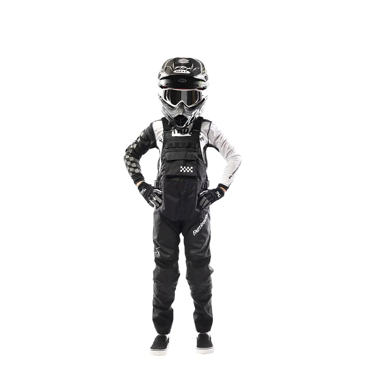 Youth Carbon Motorall Black