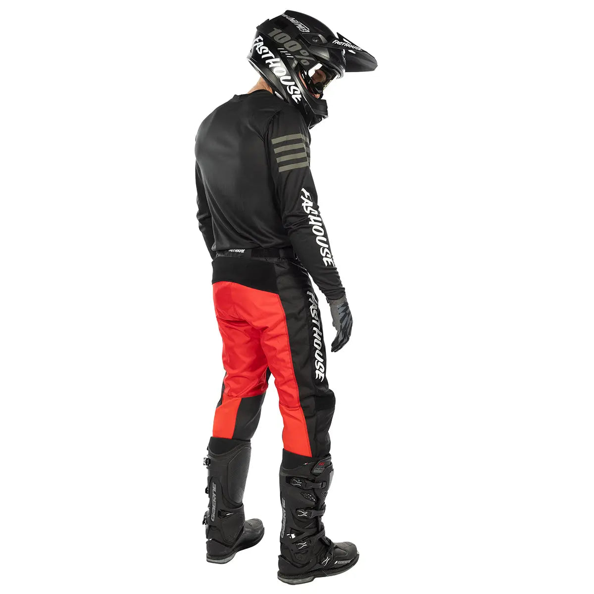 Carbon Echo Pant, Black/Racing Red