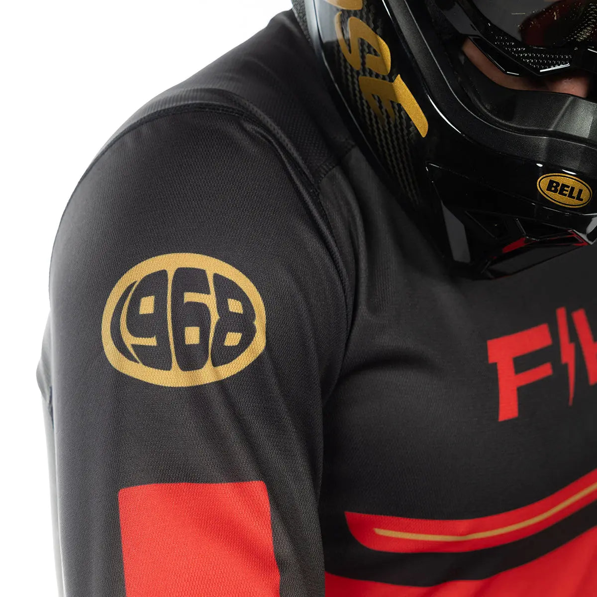 Elrod React Jersey, Racing Red/Black