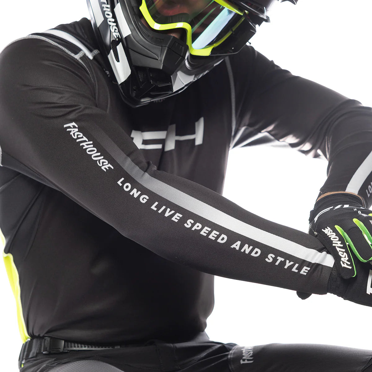 Elrod Nitro Jersey - Black Neon