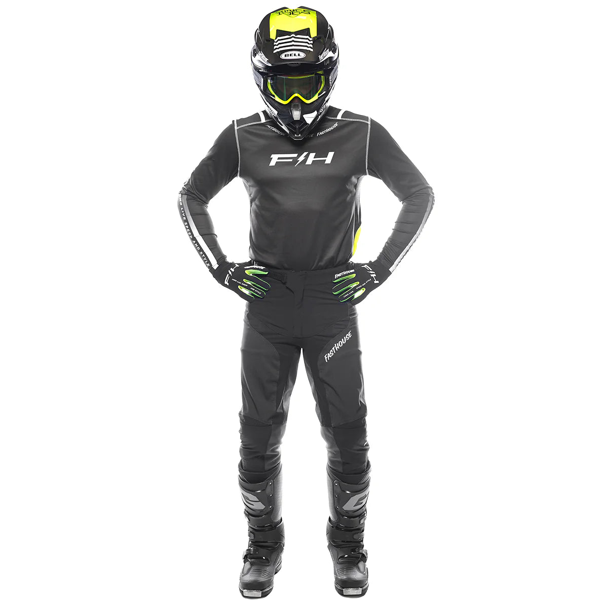 Elrod Nitro Jersey - Black Neon