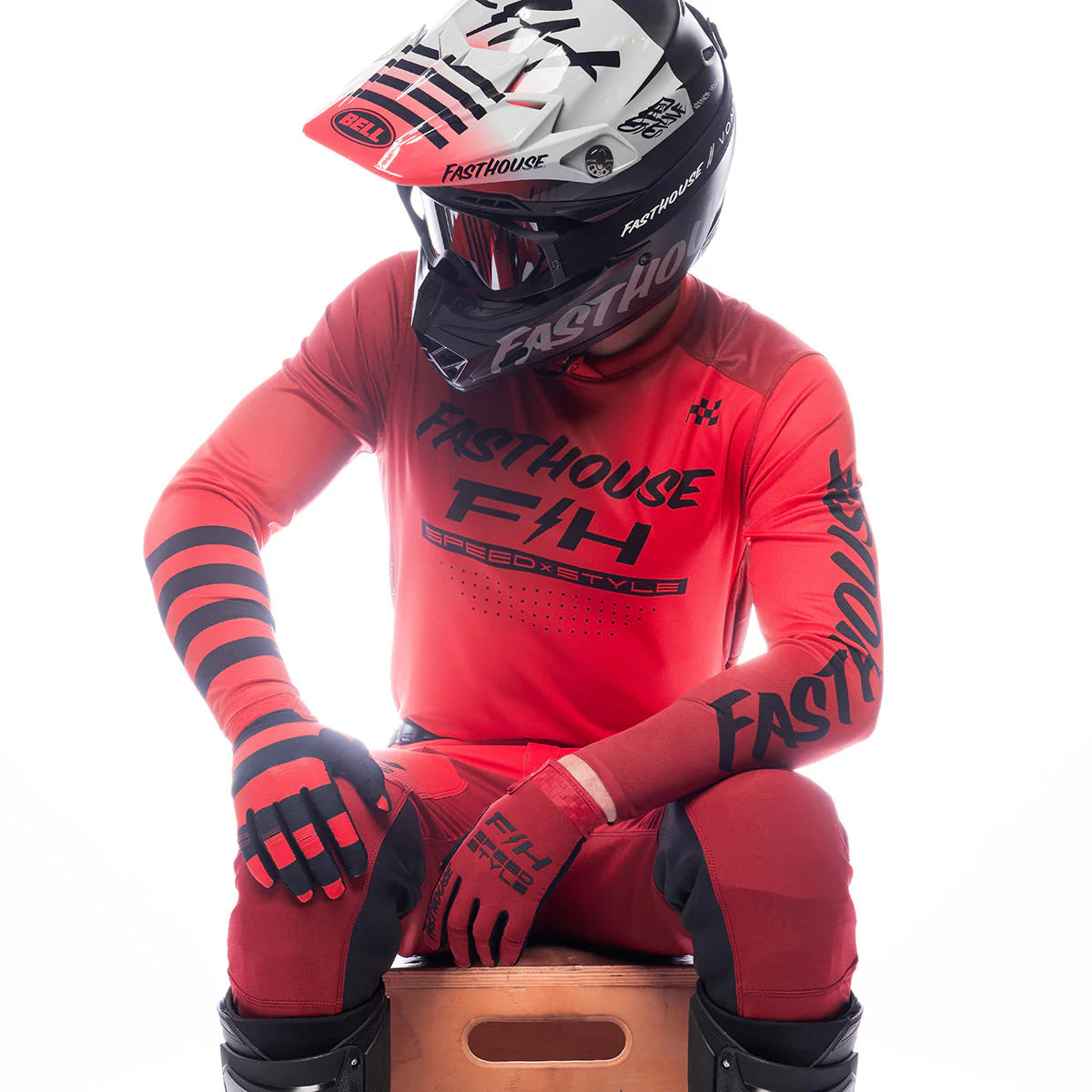 Elrod Ether Jersey - Red/Jester Red