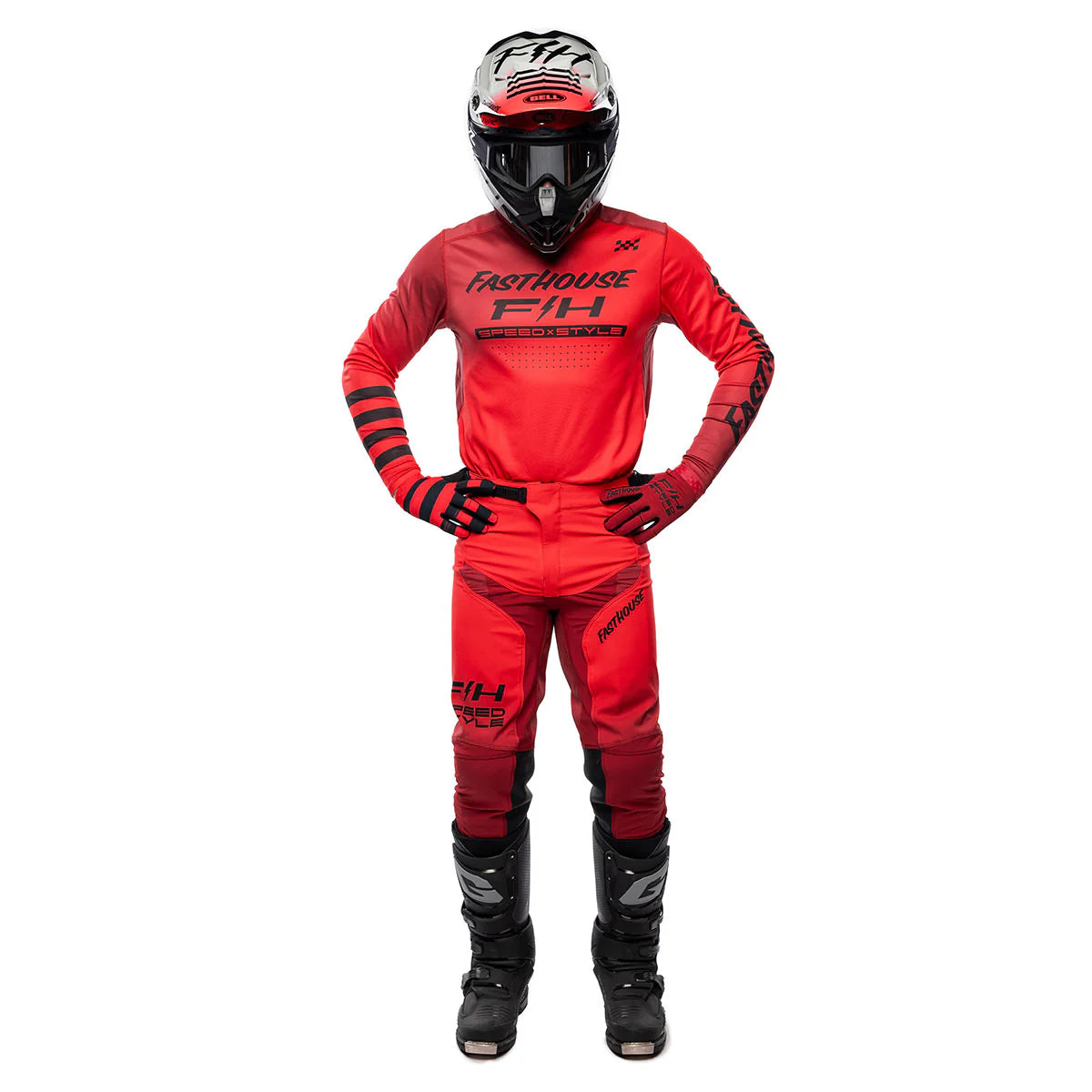 Elrod Ether Pant - Red/Jester Red