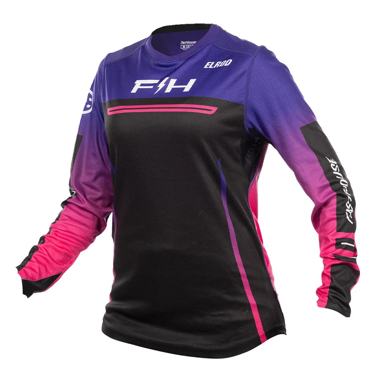Women's Elrod React Jersey, Electric Fuchsia/FH Purple