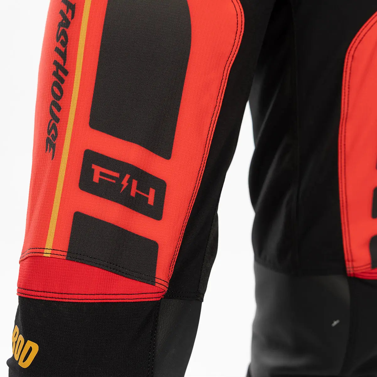 Elrod React Pant, Racing Red/Black