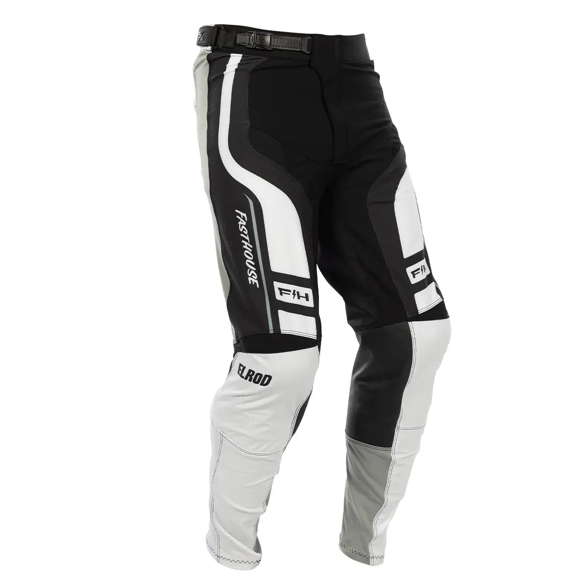 Elrod React Pant, White/Black
