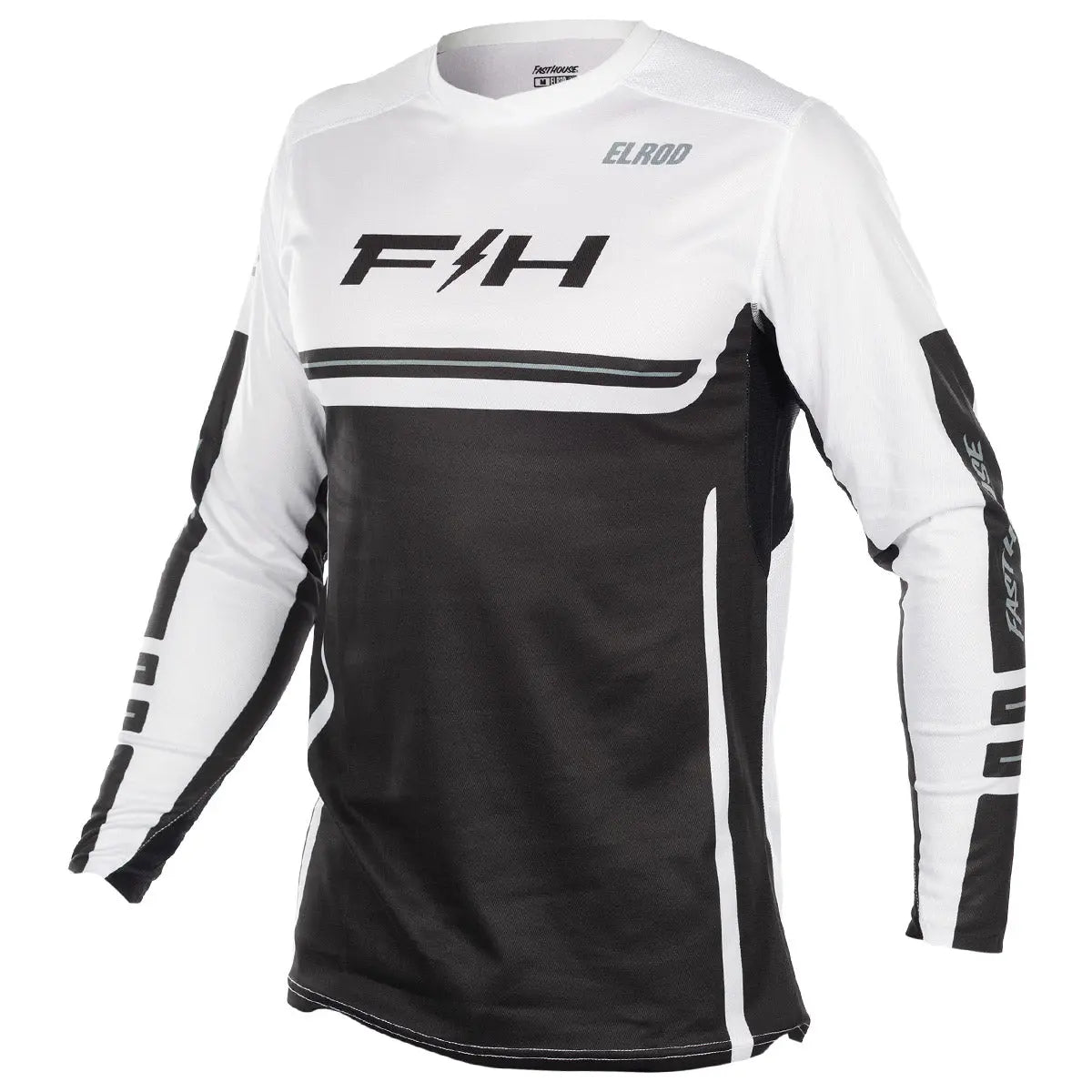 Elrod React Jersey, White/Black