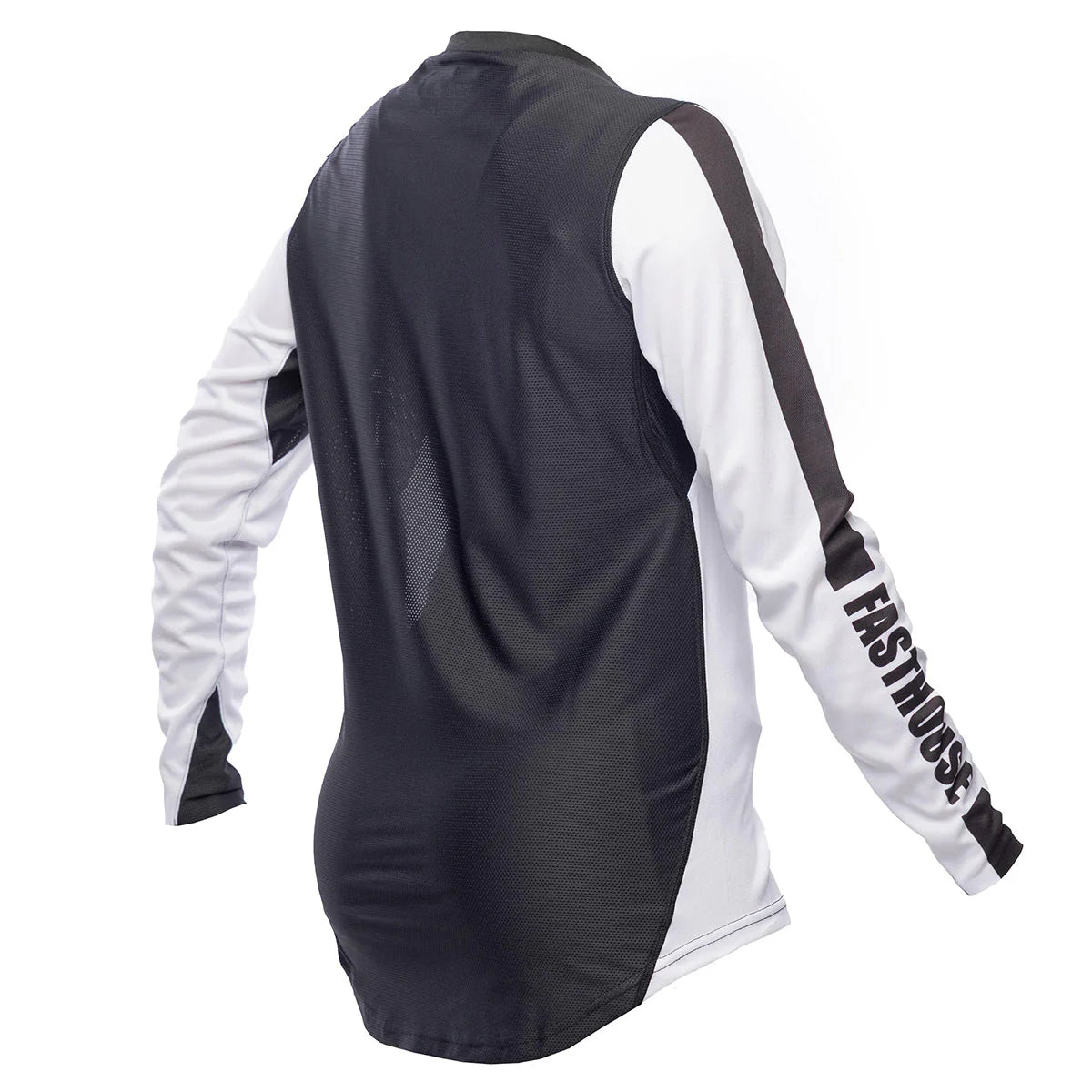 Women's Elrod Storm LS Jersey, White/Black