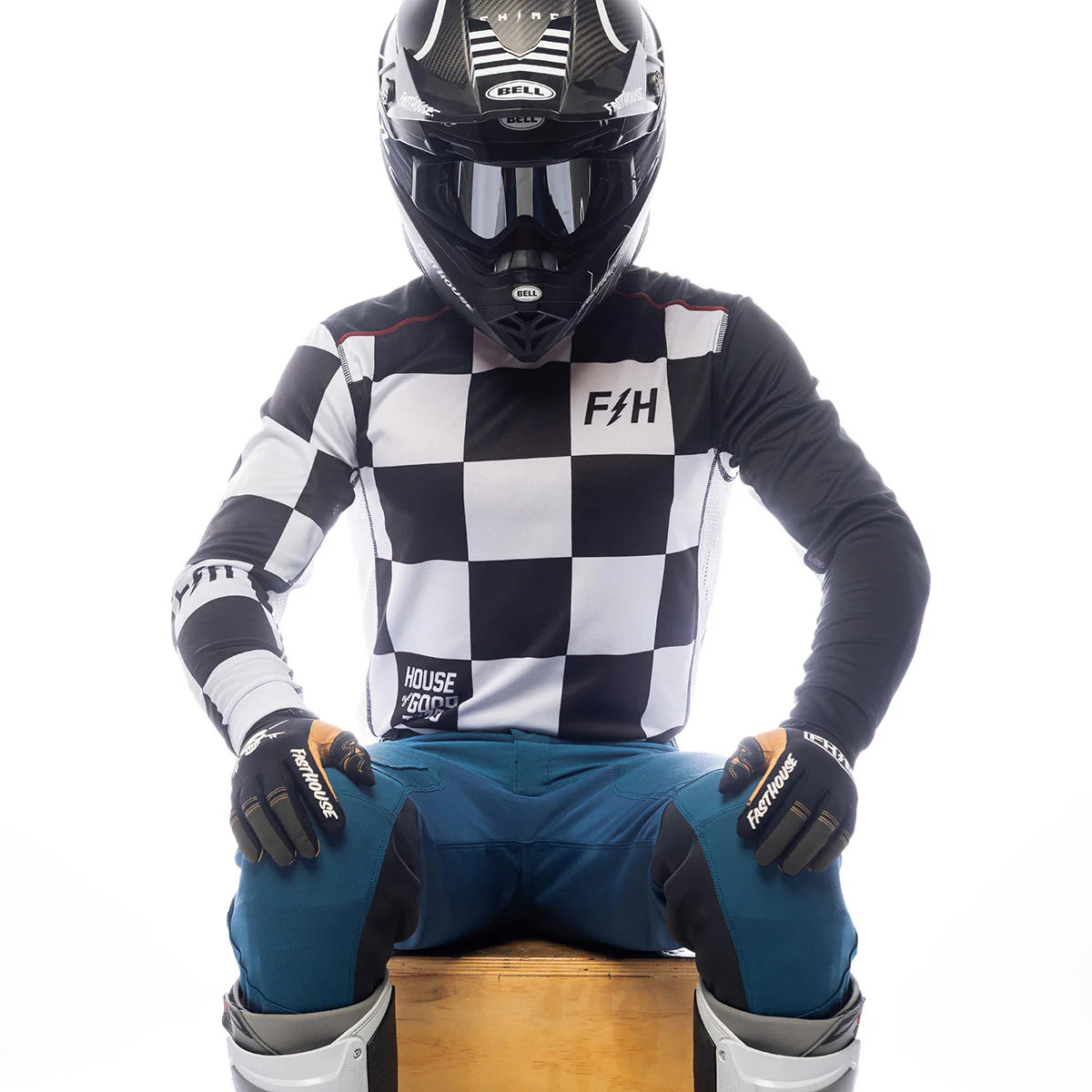 Sanguaro Gibson Jersey - White/Charcoal