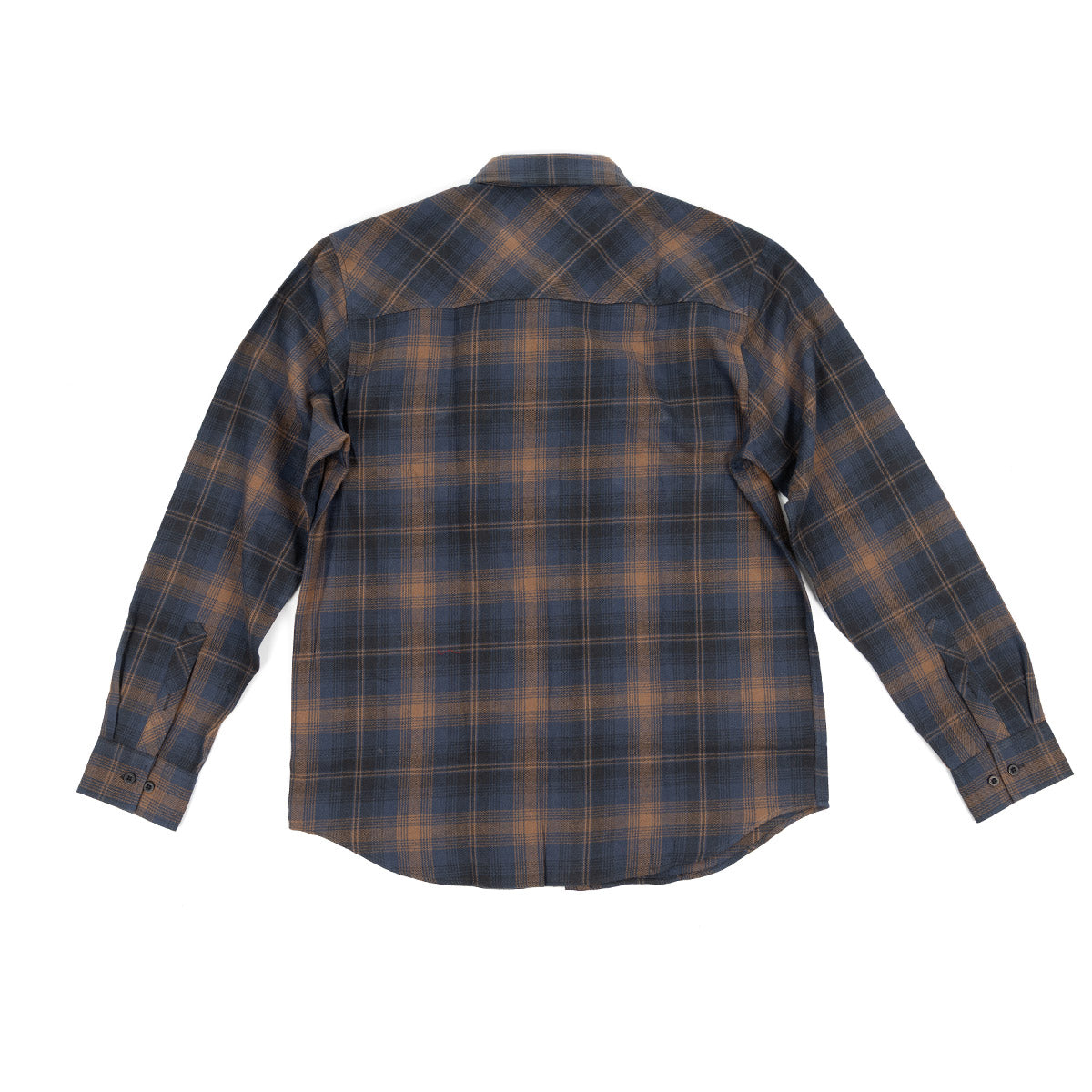 Saturday Night Special Flannel - Navy/Brown