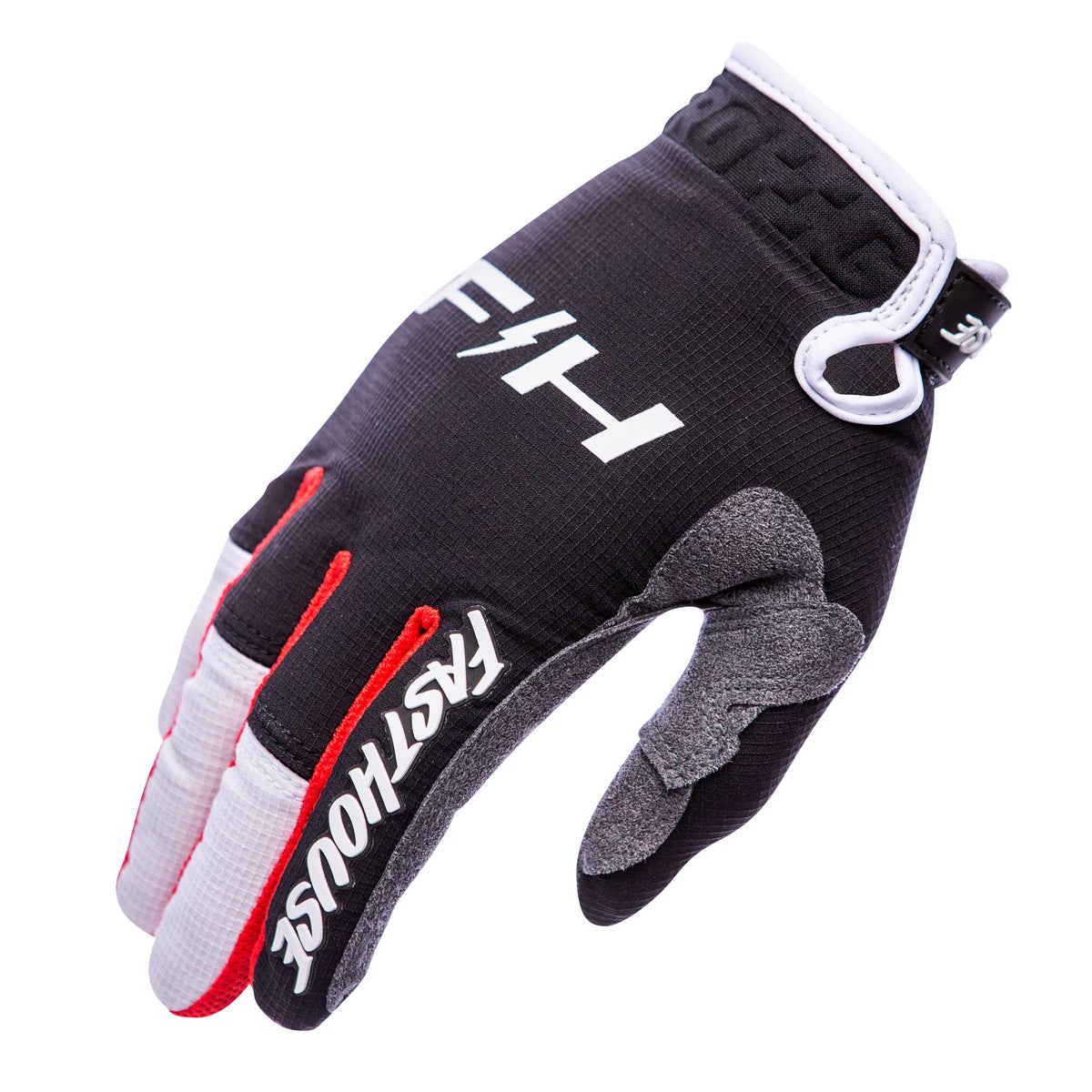 Grindhouse Pro Apex Glove, Black/White