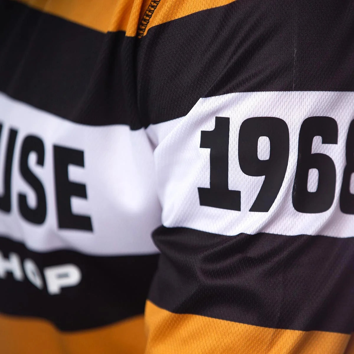 Grindhouse Analogue LS Jersey, Vintage Gold/Black