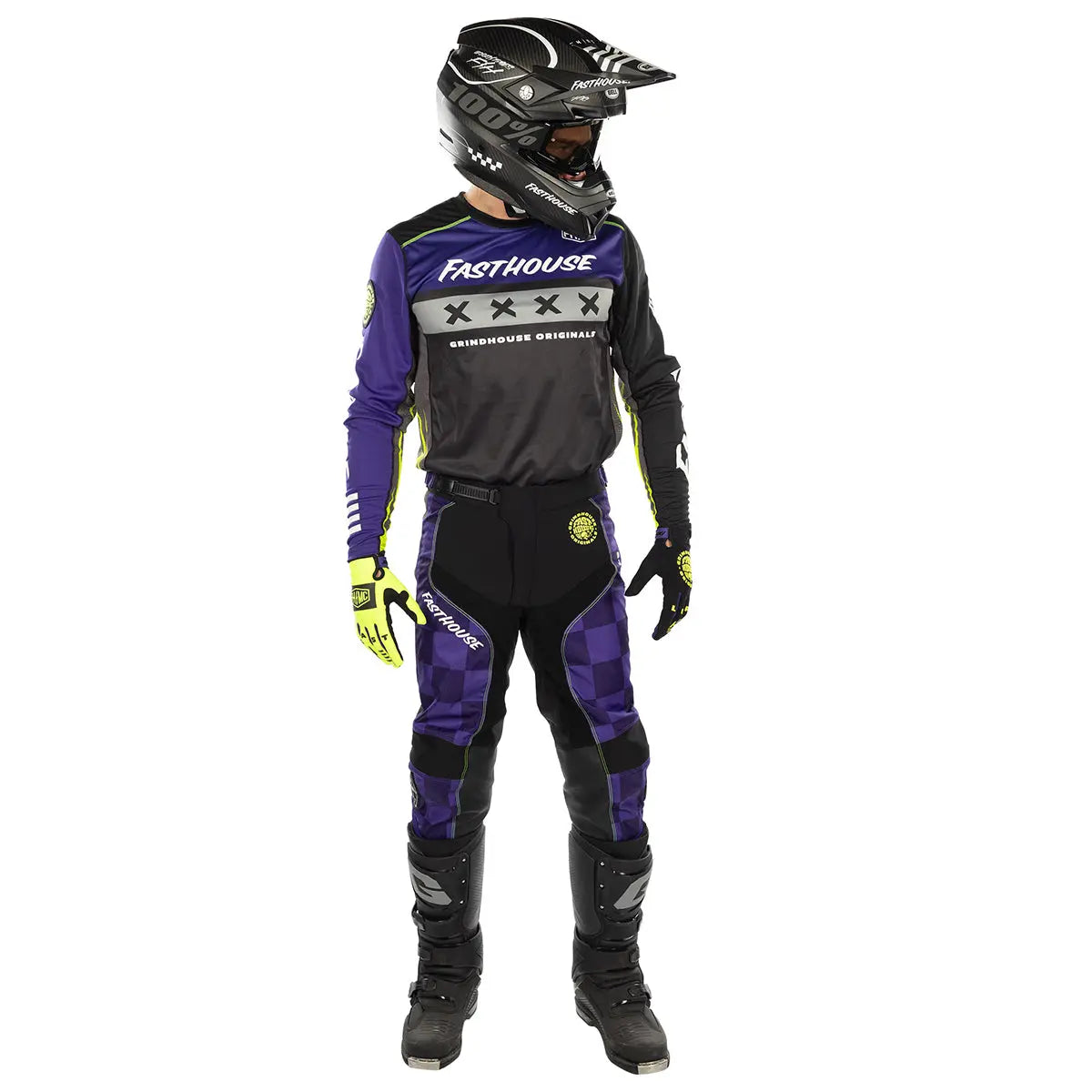 Grindhouse Grimm Jersey, FH Purple/Black
