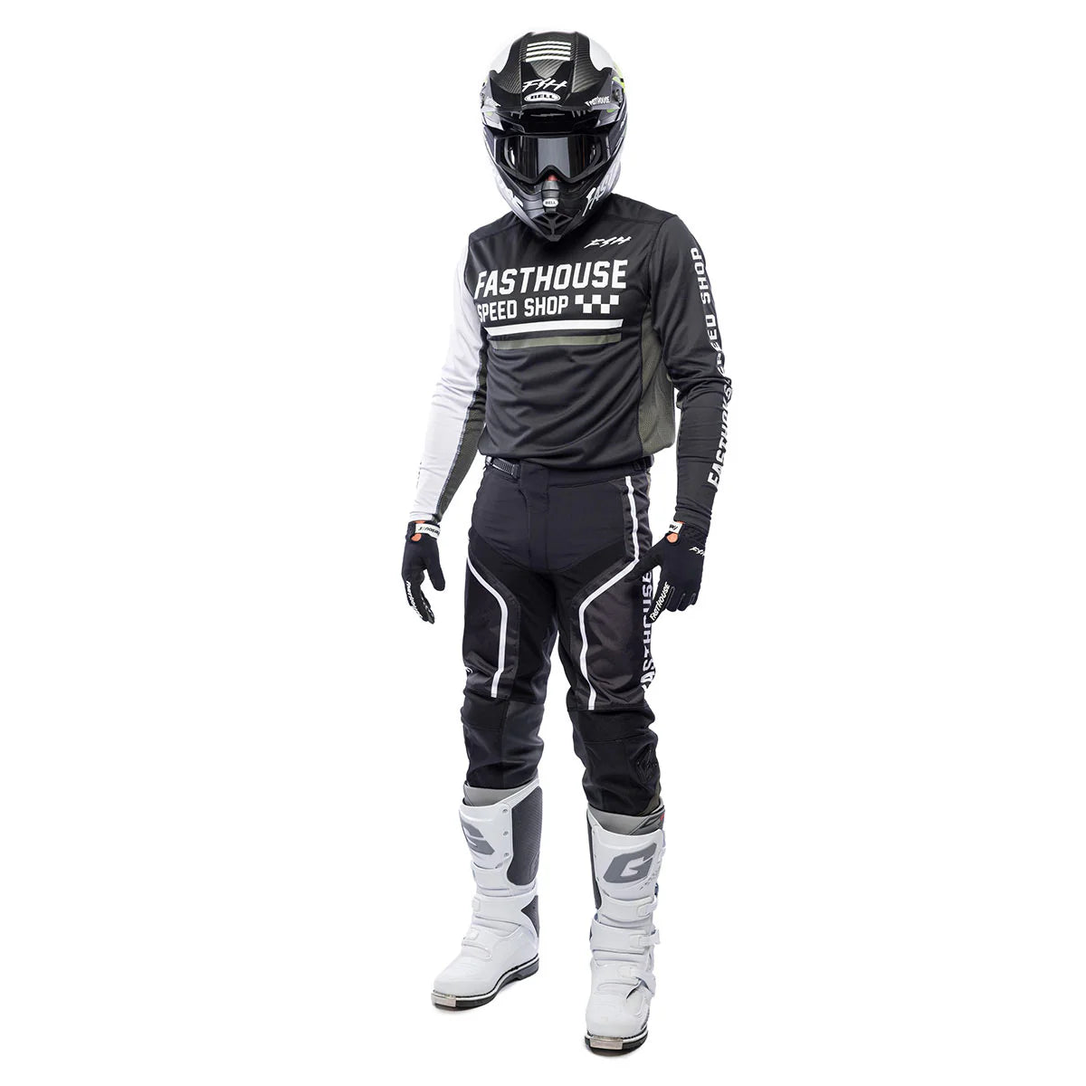 Grindhouse Hudson Pant - Black/White