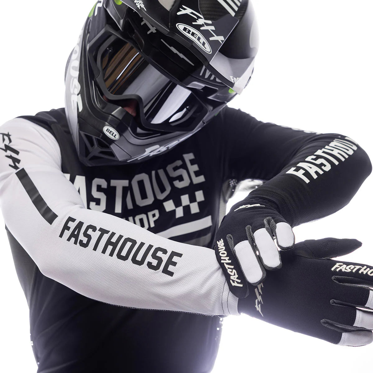 Grindhouse Hudson Jersey - Black/White