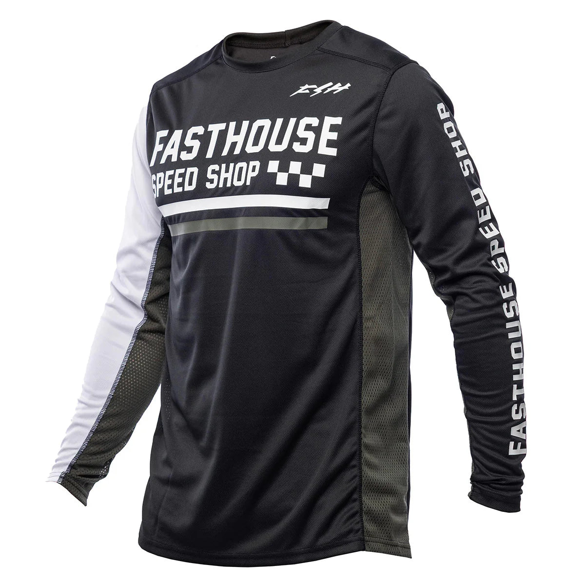 Grindhouse Hudson Jersey - Black/White