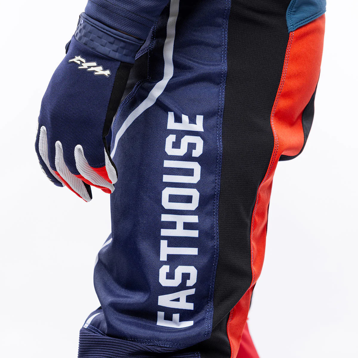 Grindhouse Hudson Pant - Blue/Red