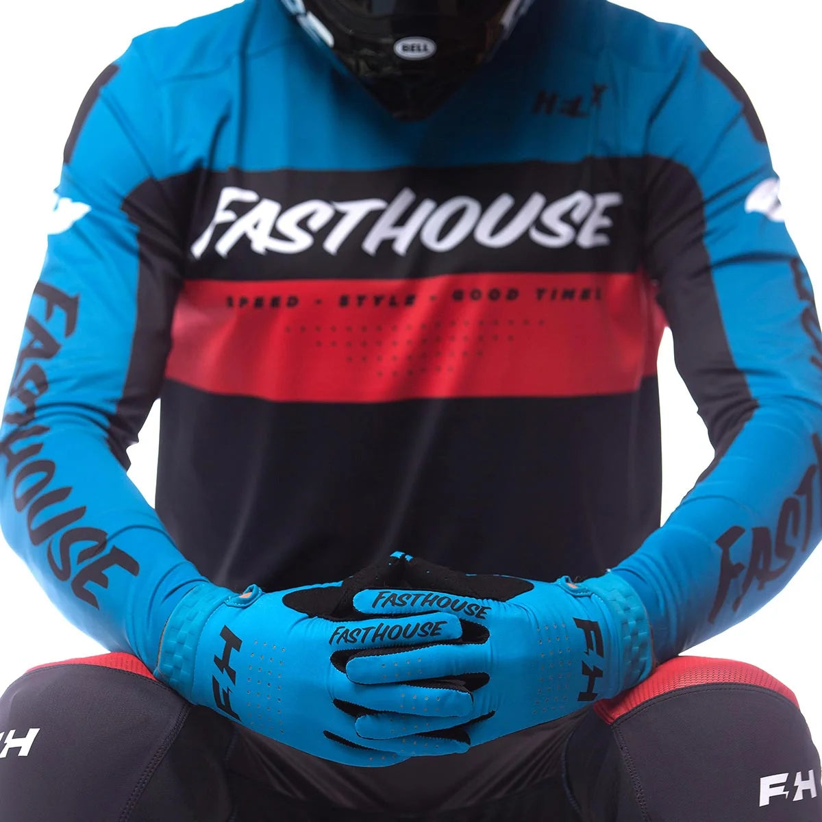Helix Daytona Glove, Electric Blue