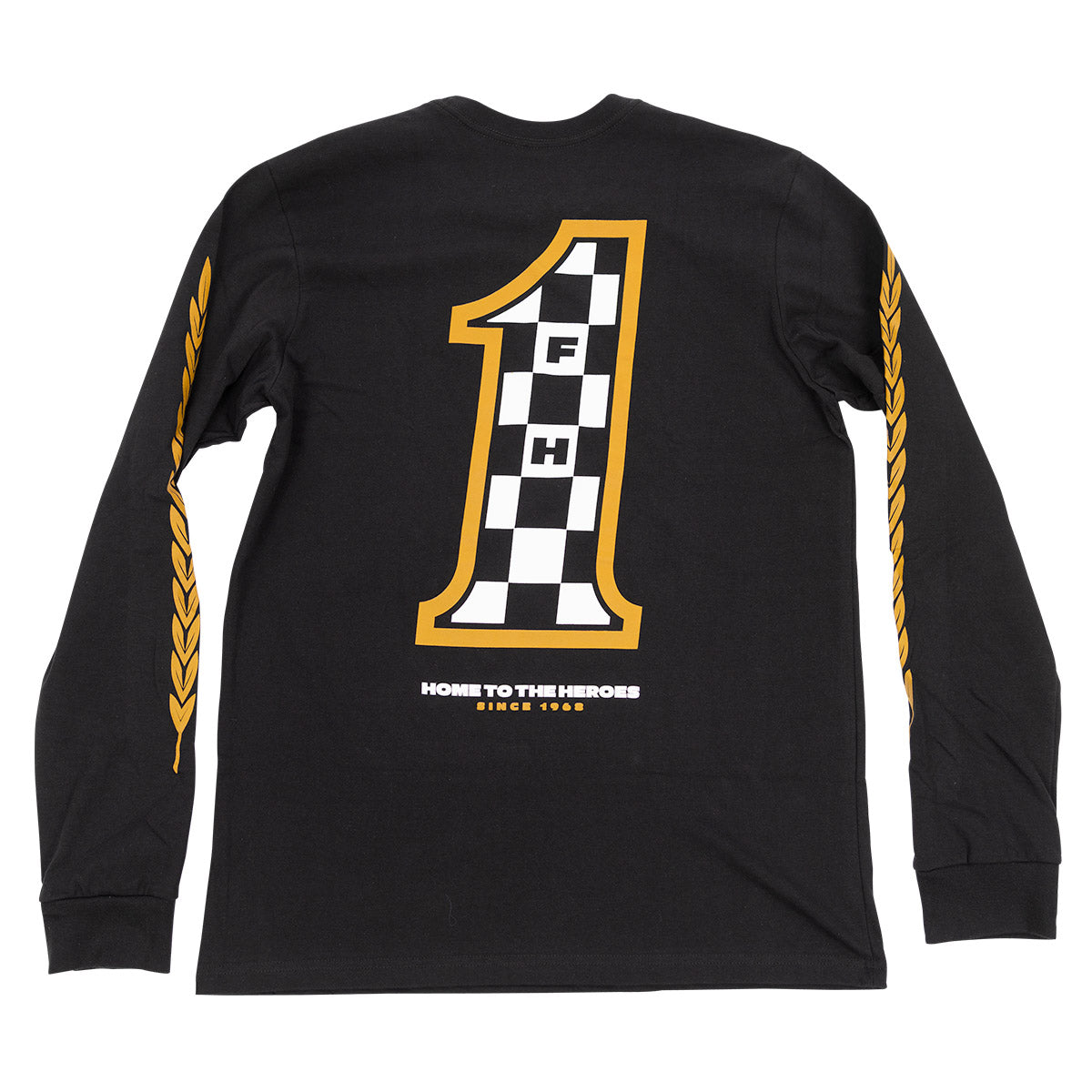 Heroes Long Sleeve Tee - Black