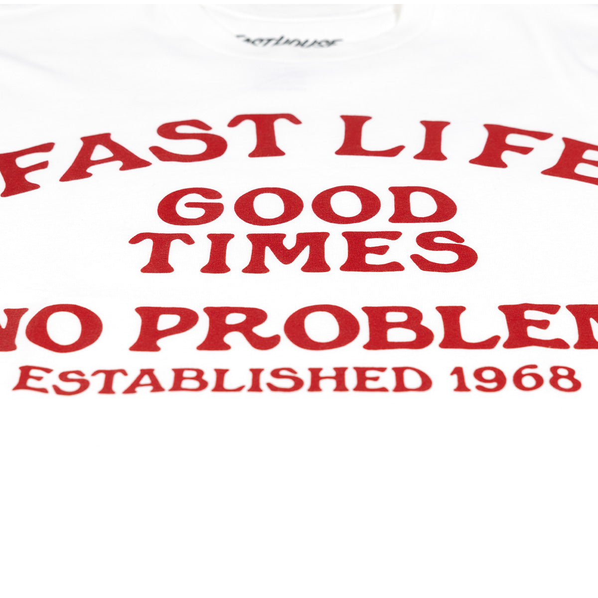 No Problem Tee - White