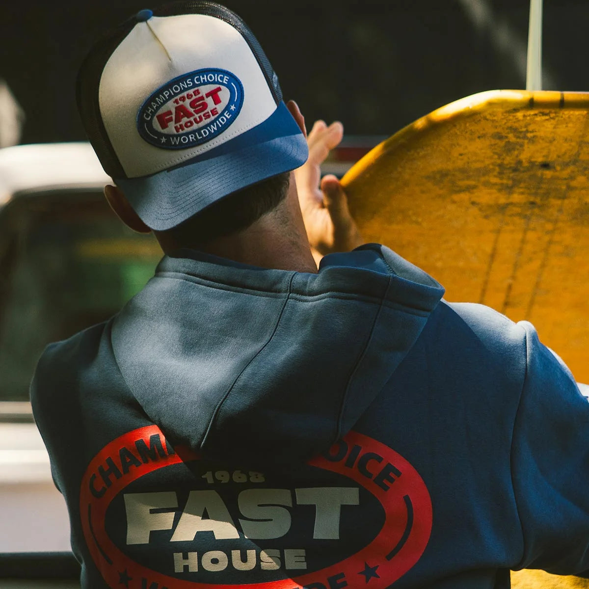 Petrol Hat Chalk/Indigo
