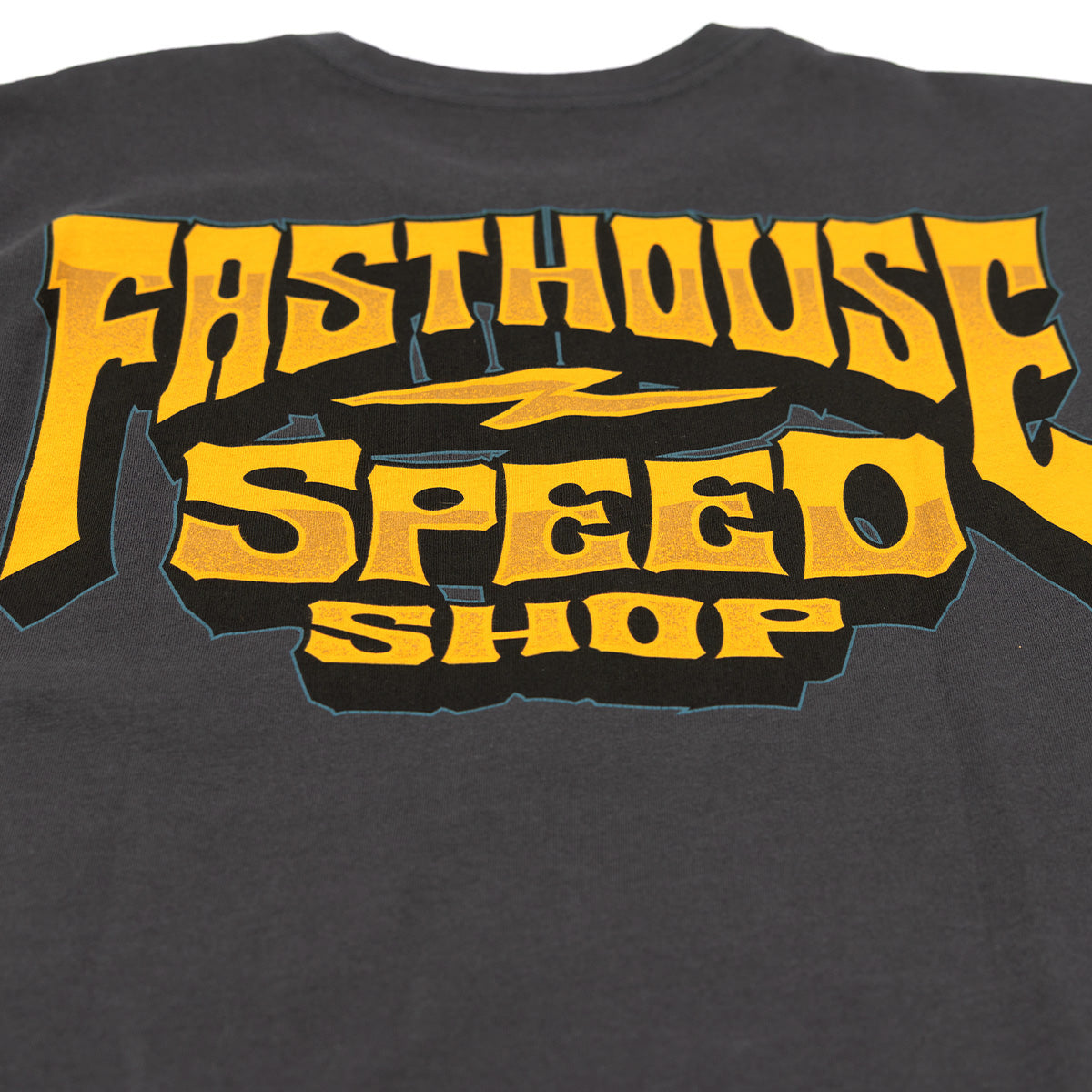 Record Tee - Graphite Black