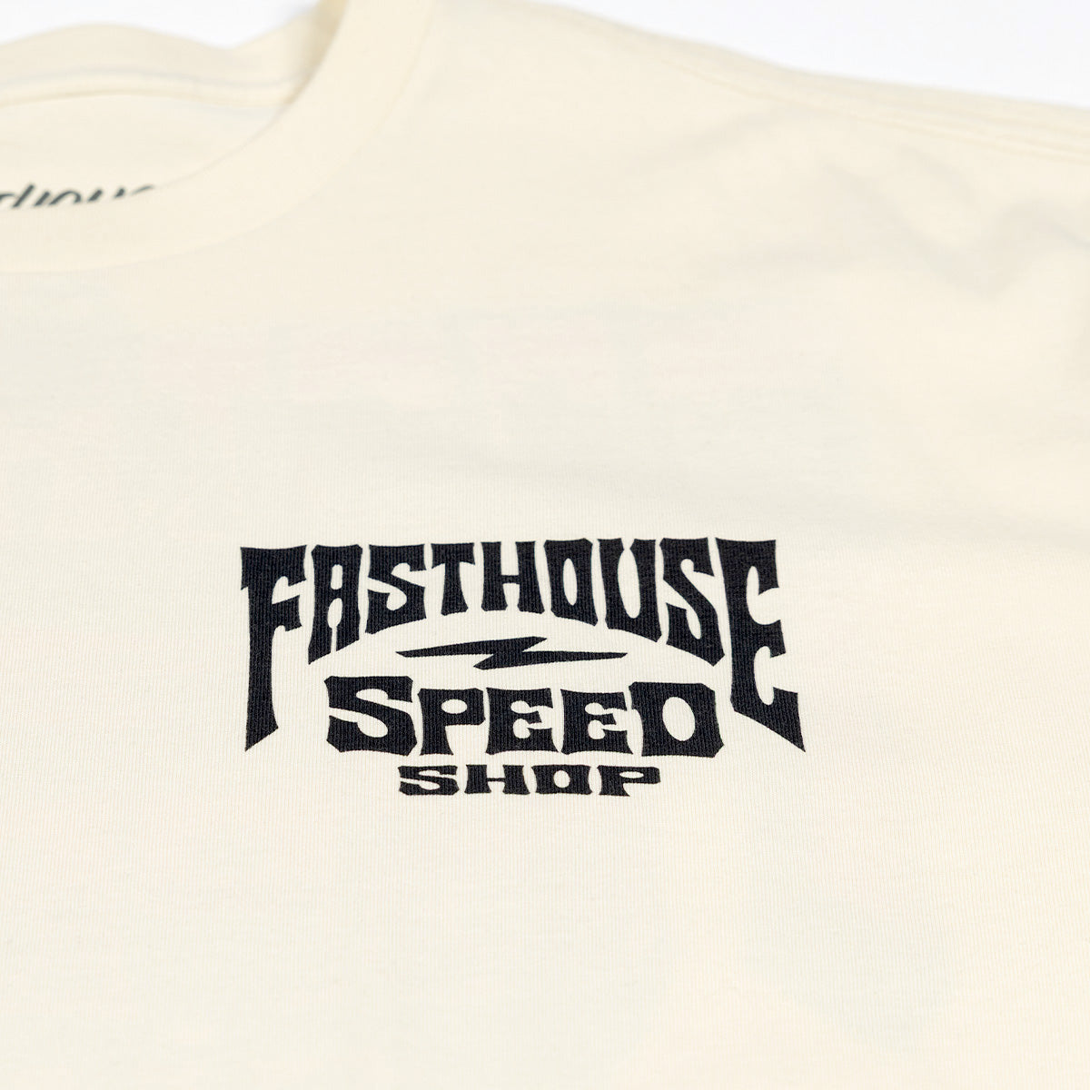Record Tee - Natural