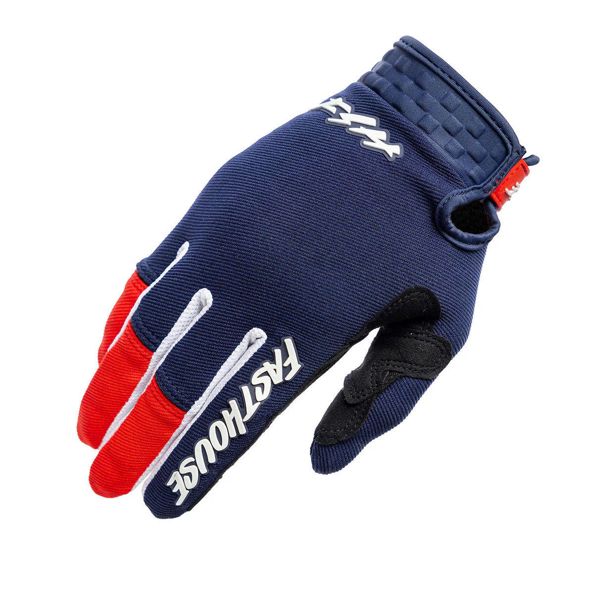 Speed Style Hudson Glove, Blue/Red