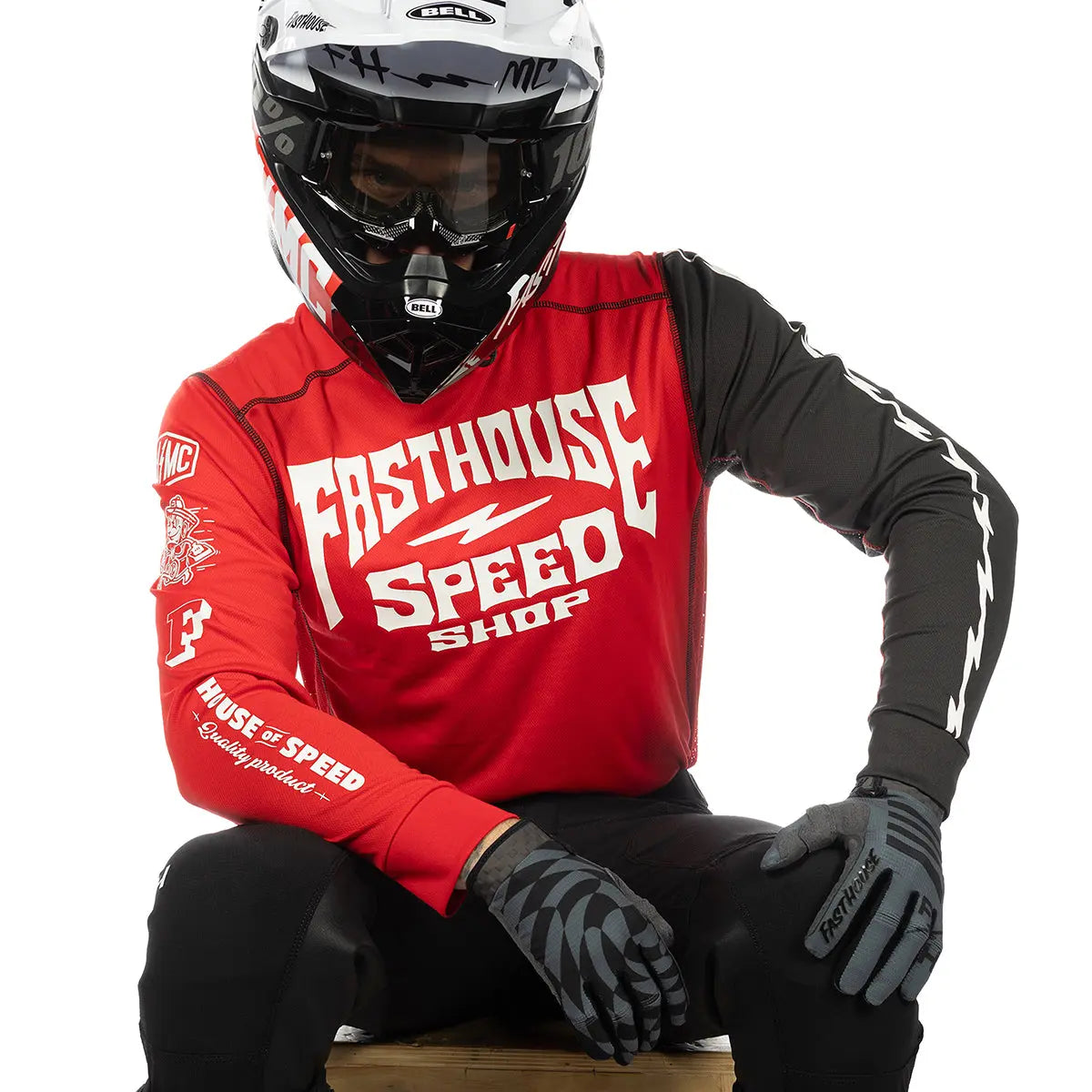 Sanguaro Horizon Jersey, Red