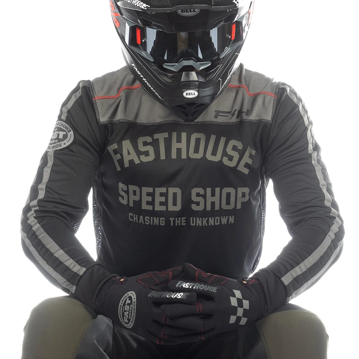 Sanguaro Petrol LS Jersey, Black/Gray