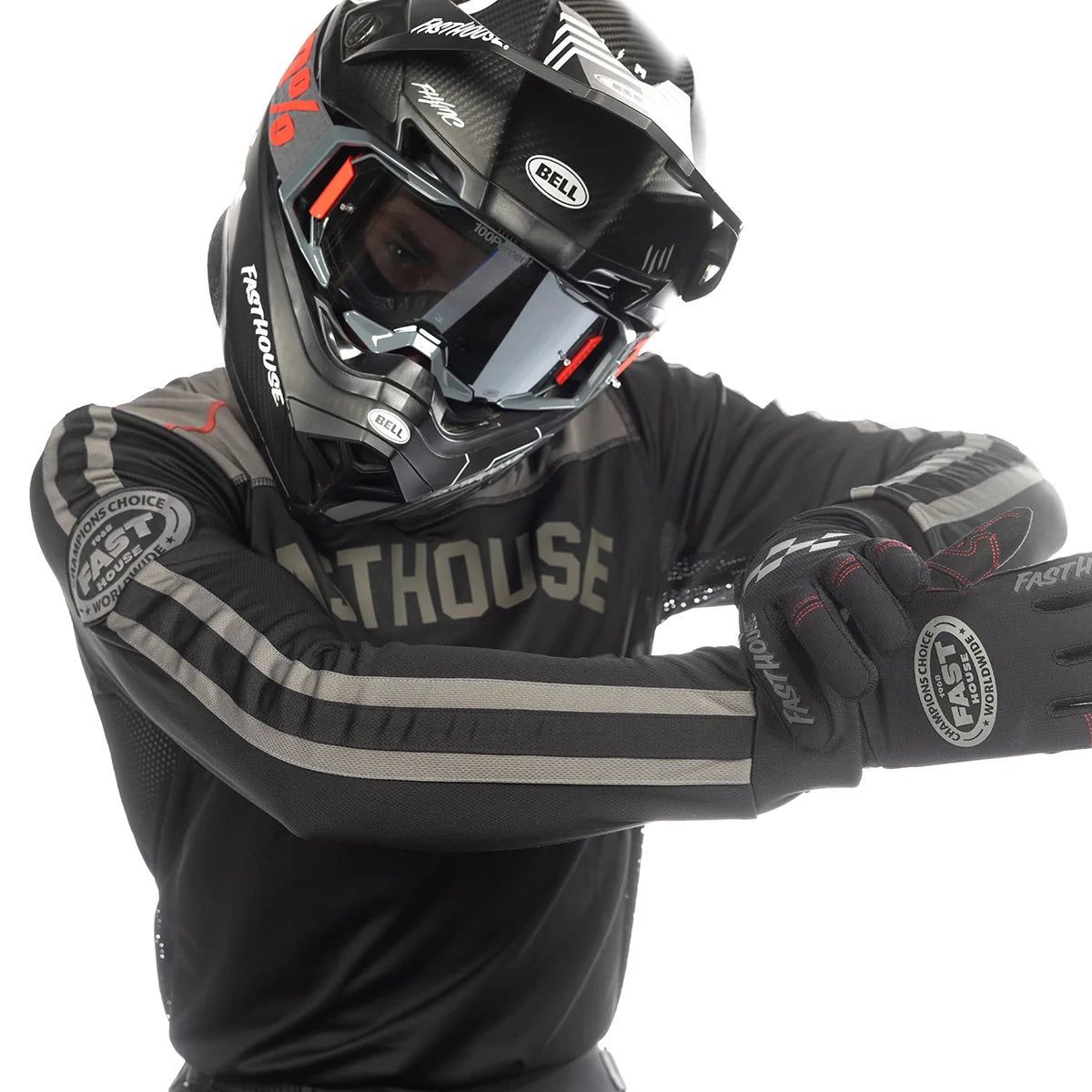 Sanguaro Petrol LS Jersey, Black/Gray