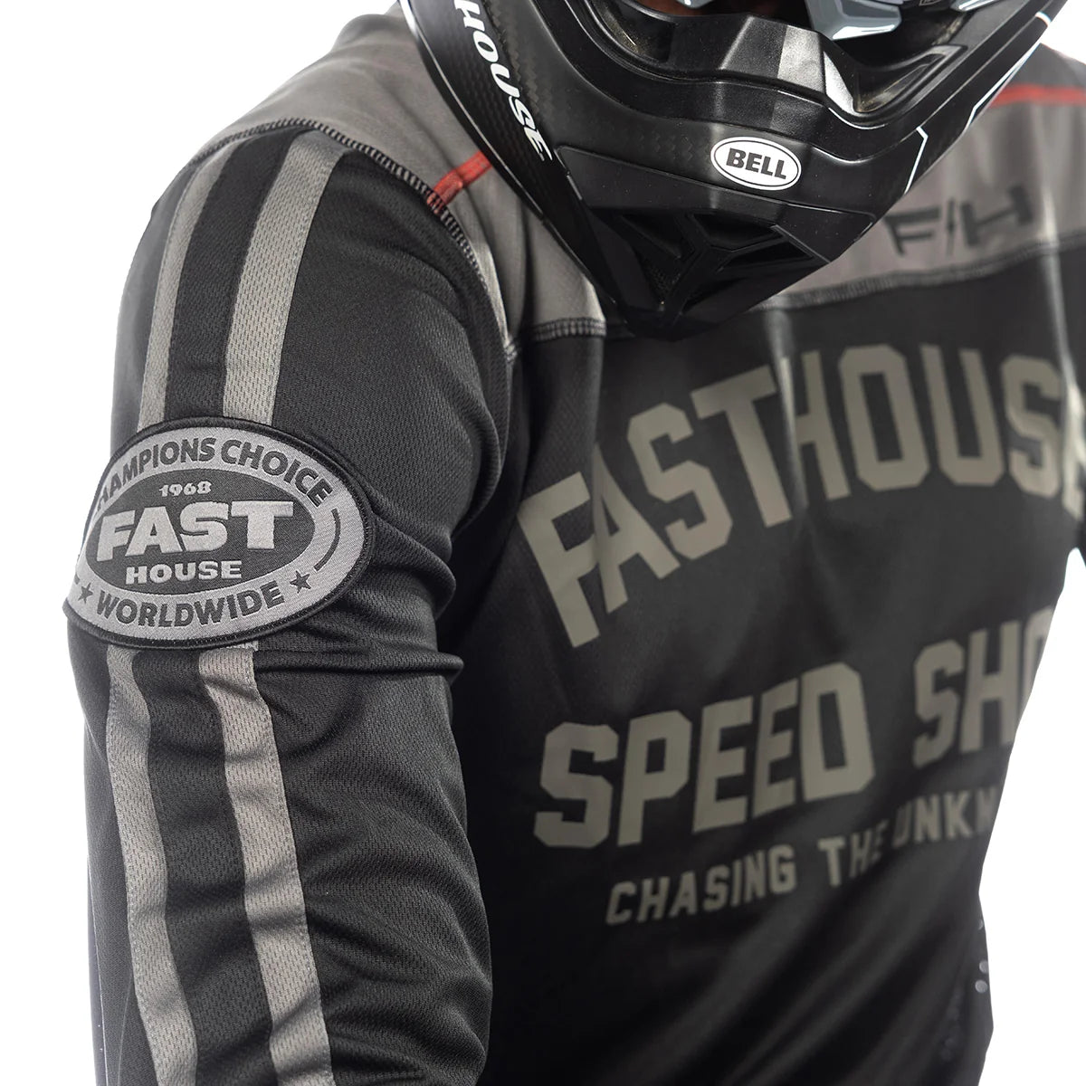 Sanguaro Petrol LS Jersey, Black/Gray