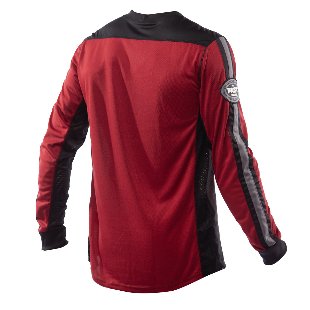 Sanguaro Petrol LS Jersey, Cardinal