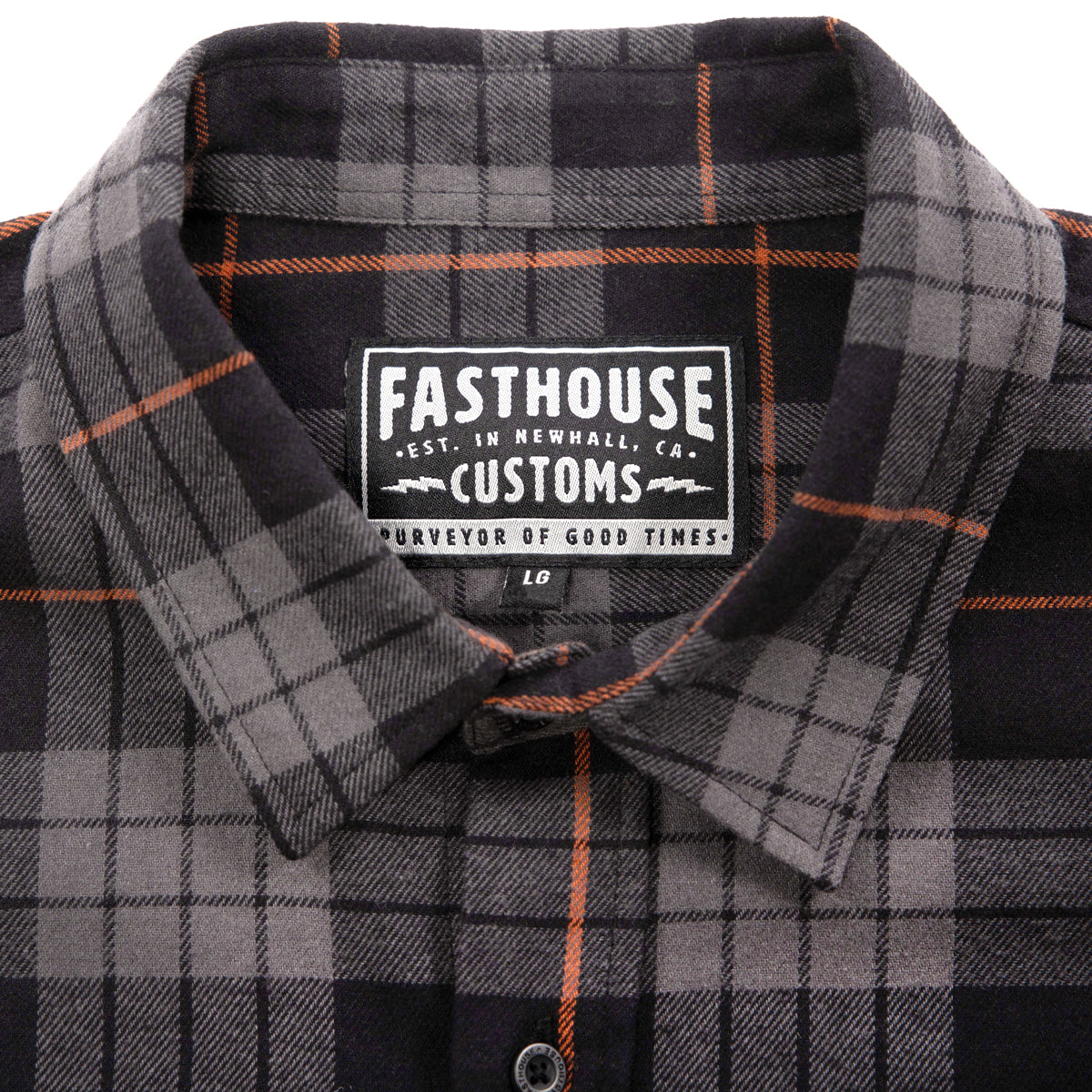 Saturday Night Special Flannel - Black/Charcoal