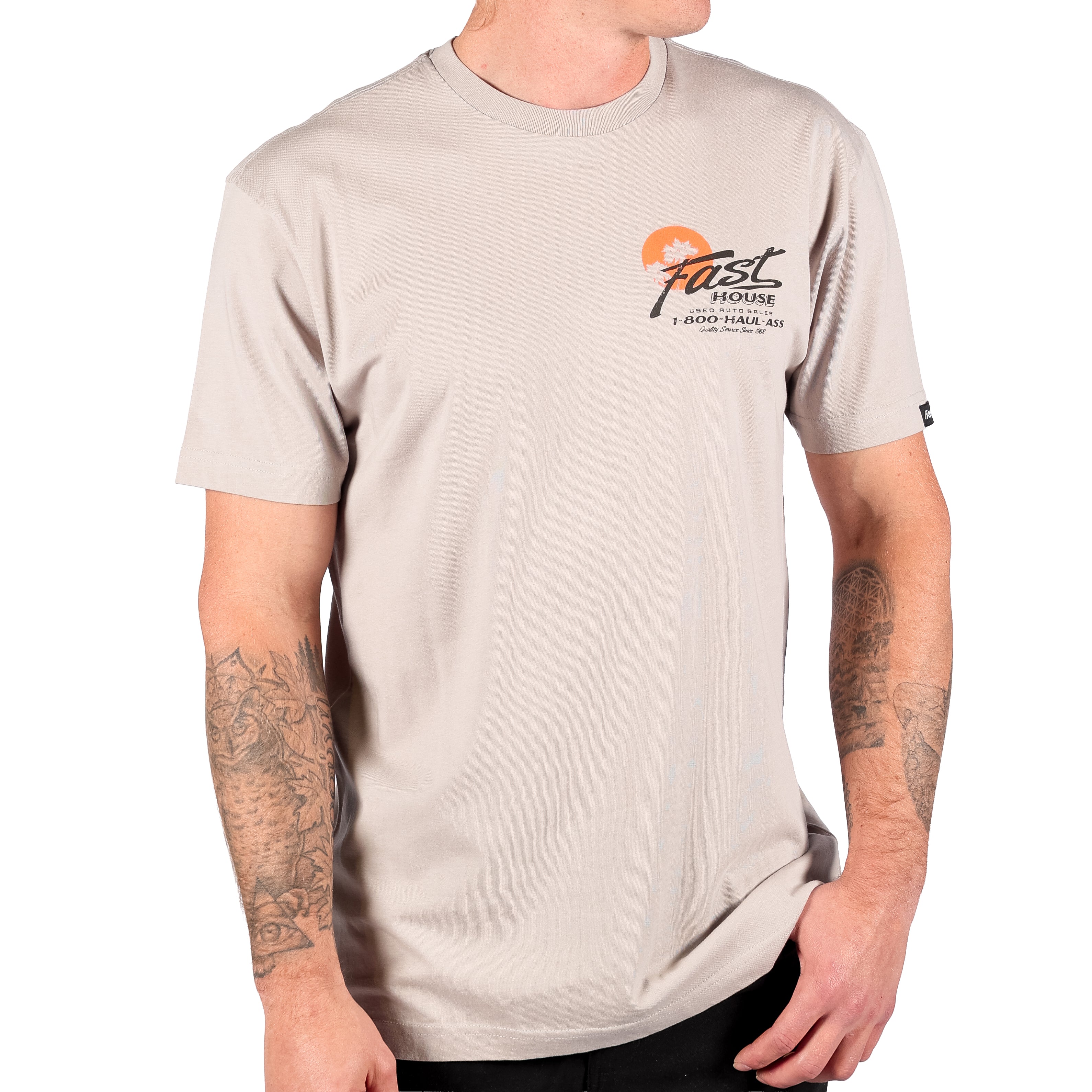 Sunset Tee - Light Grey
