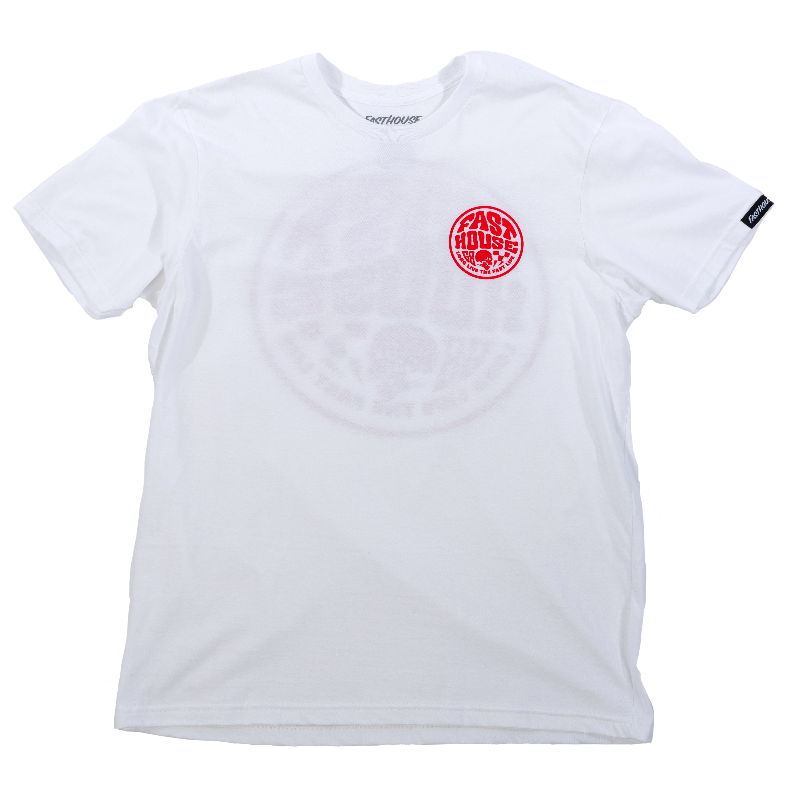 Waxed Tee - White