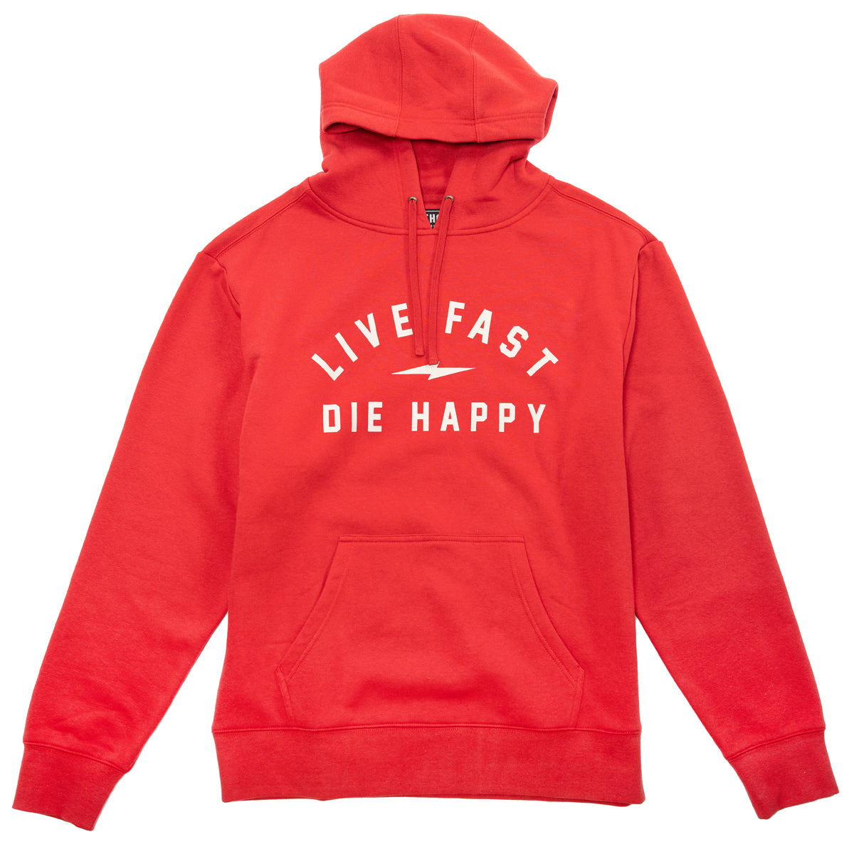 Wired Hooded Pullover - Red