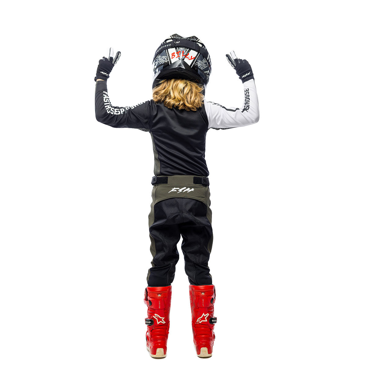 Youth Grindhouse Hudson Jersey - Black/White