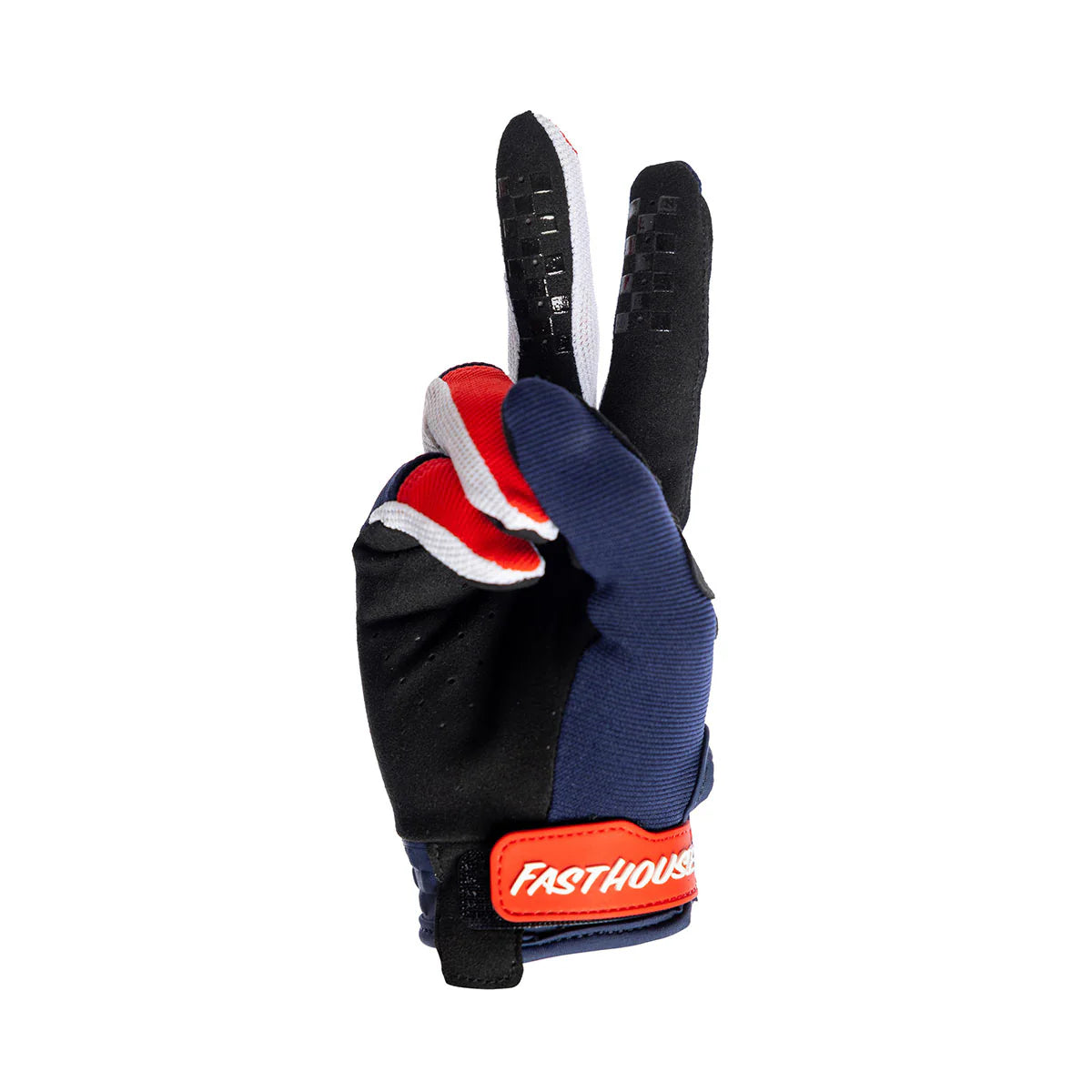 Youth Speed Style Hudson Glove - Blue/Red