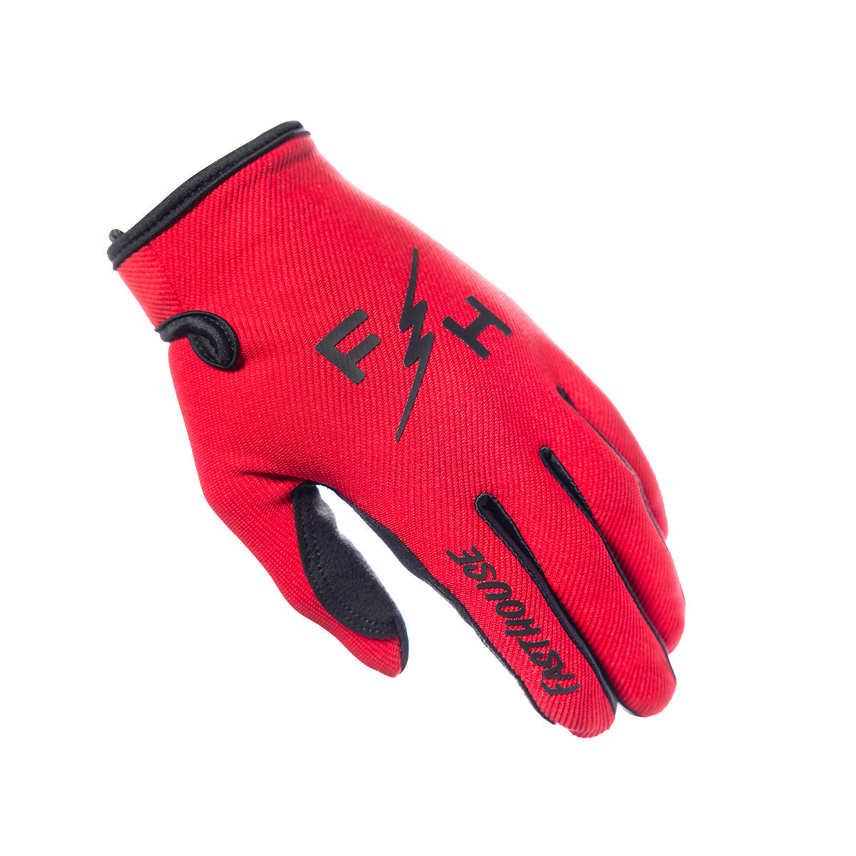 Youth Carbon Eternal Glove, Red - YXL
