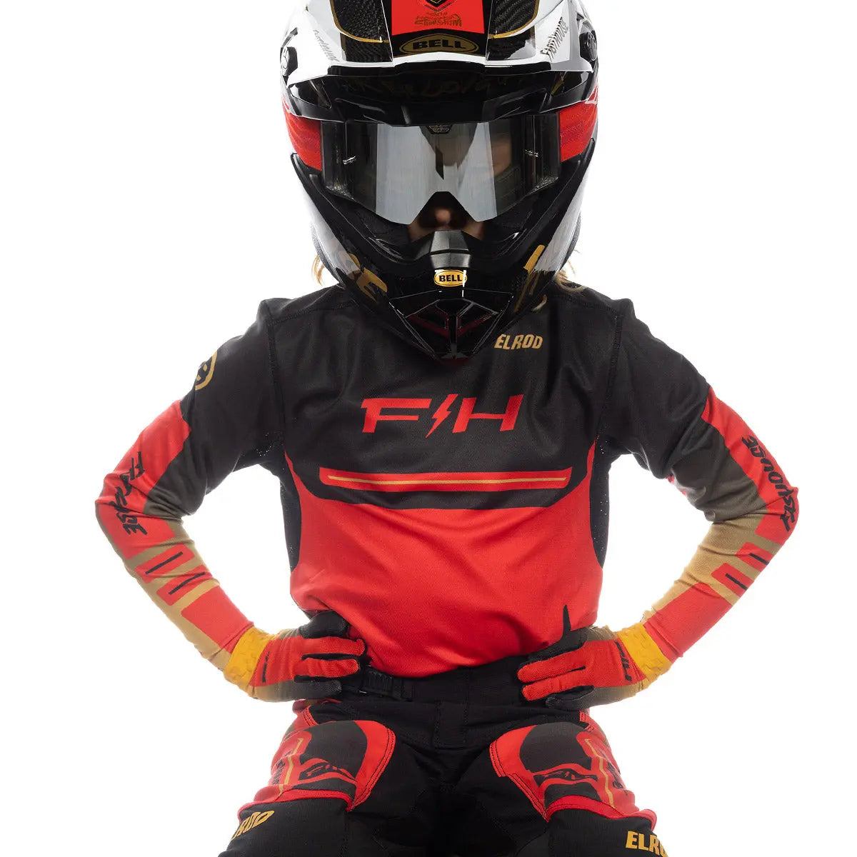 Youth Vapor React Glove, Racing Red/Black