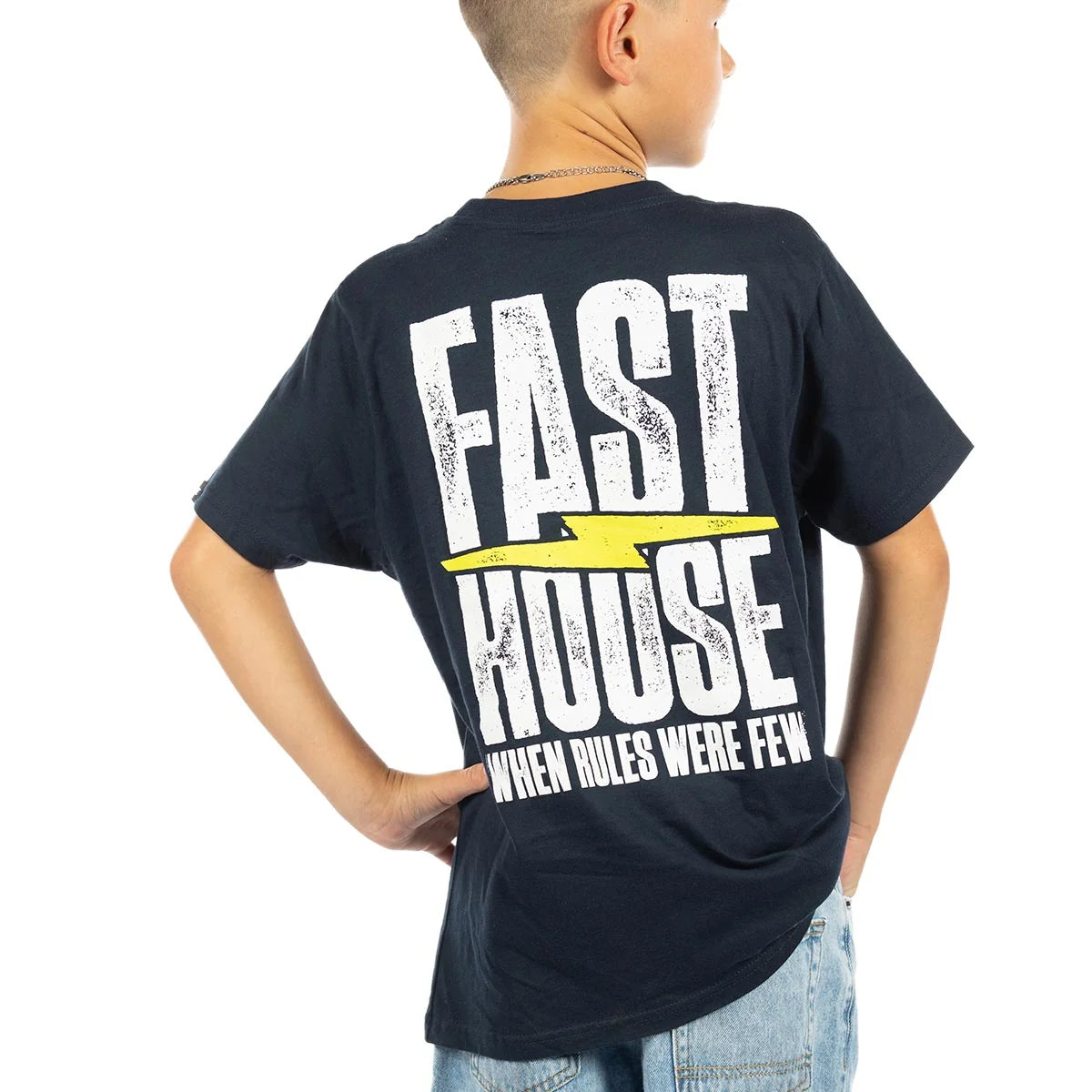 Youth Surge SS Tee, Navy