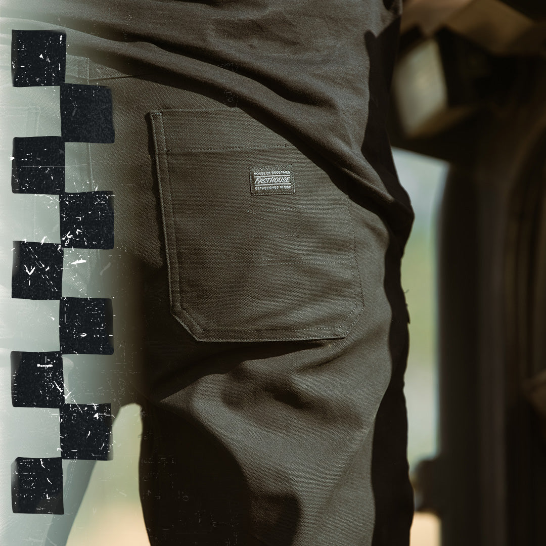 fasthouse australia service pant, built for wherever the day takes you.