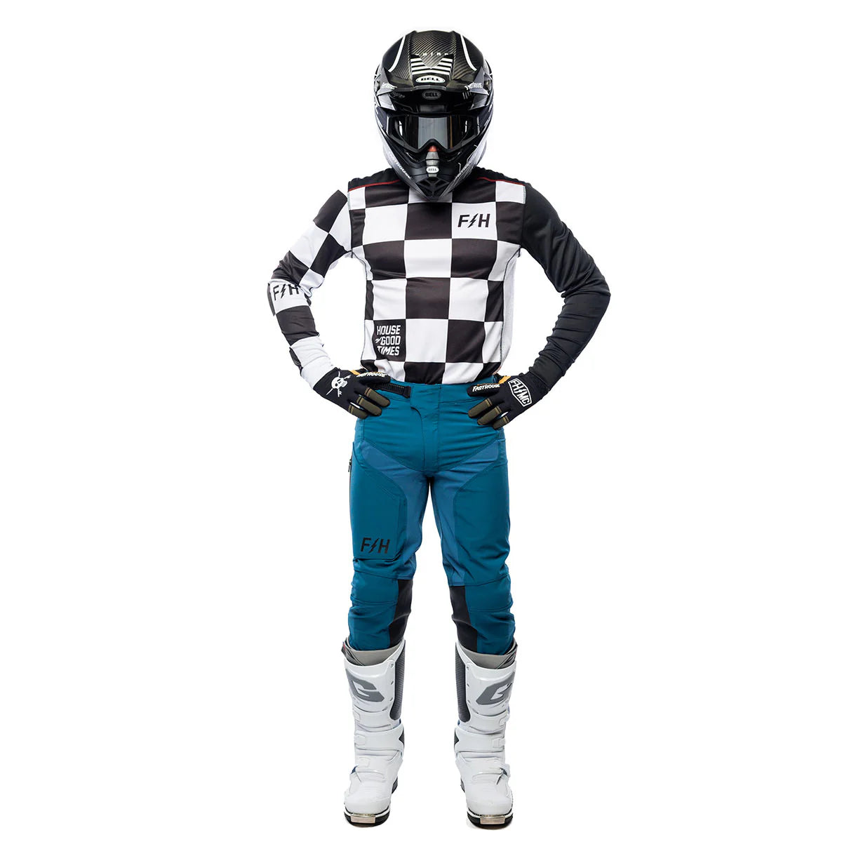 Sanguaro Gibson Jersey - White/Charcoal