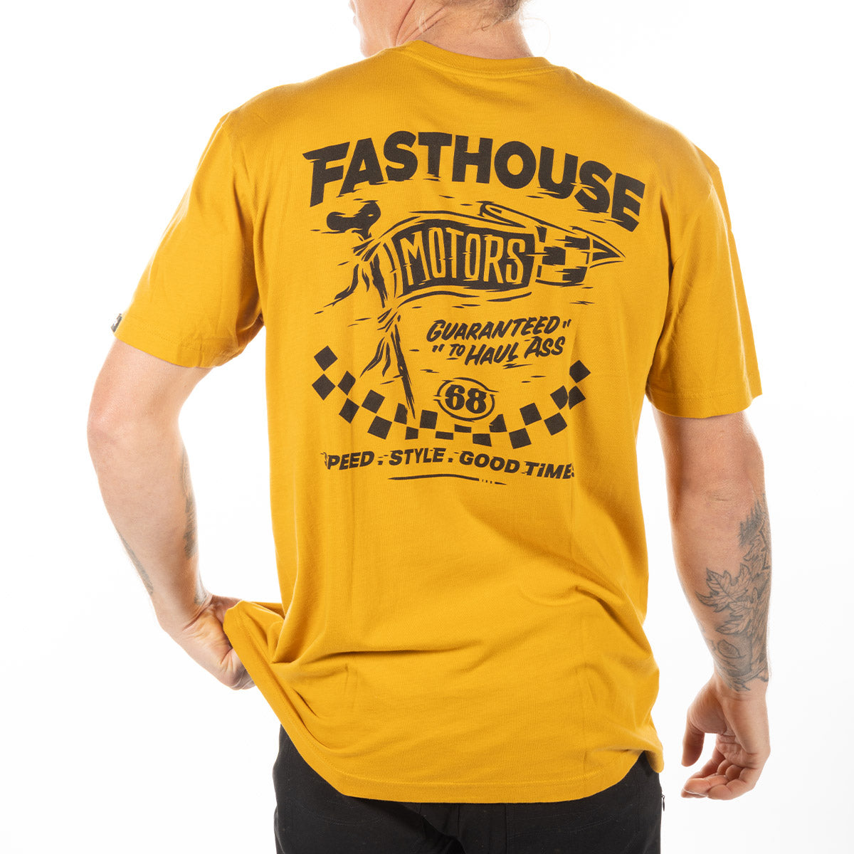 All Out Tee - Vintage Gold