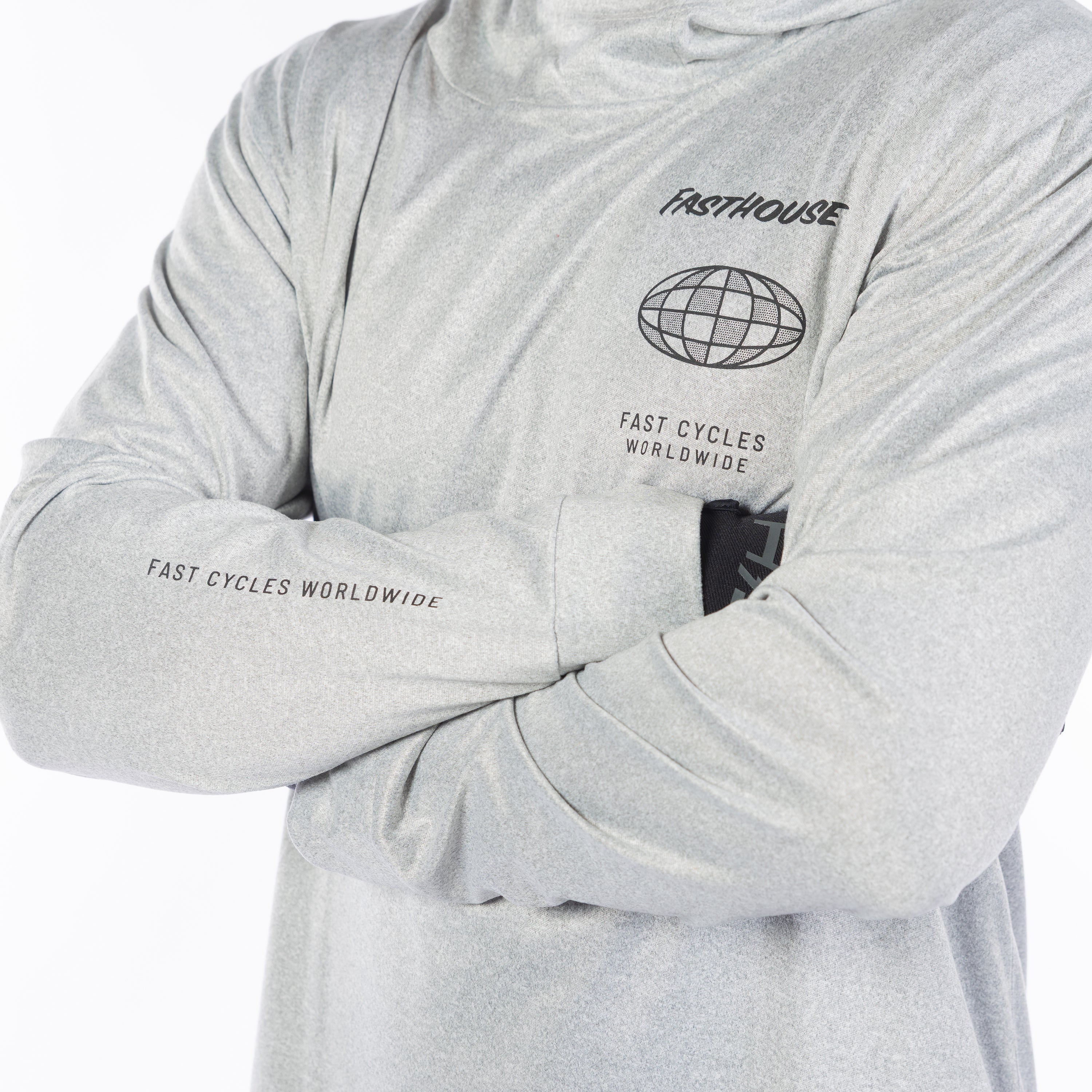 Baux Hooded UPF LS Tee