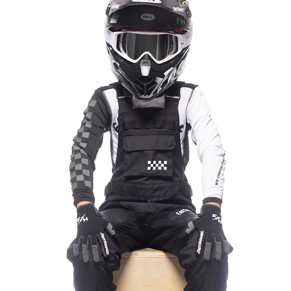 Youth Carbon Motorall Black
