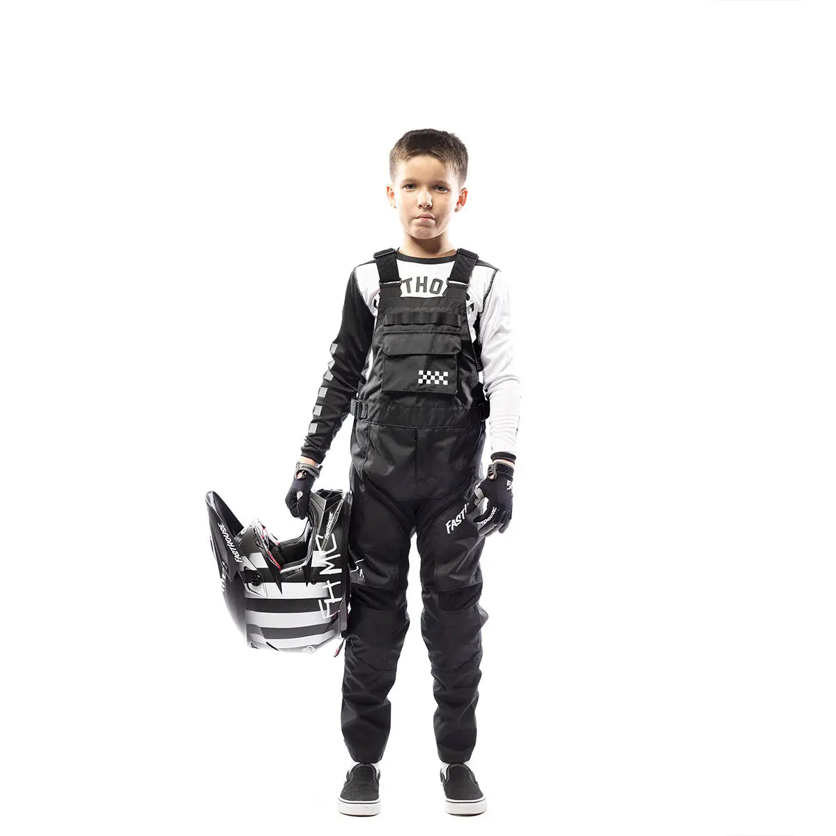 Youth Carbon Motorall Black